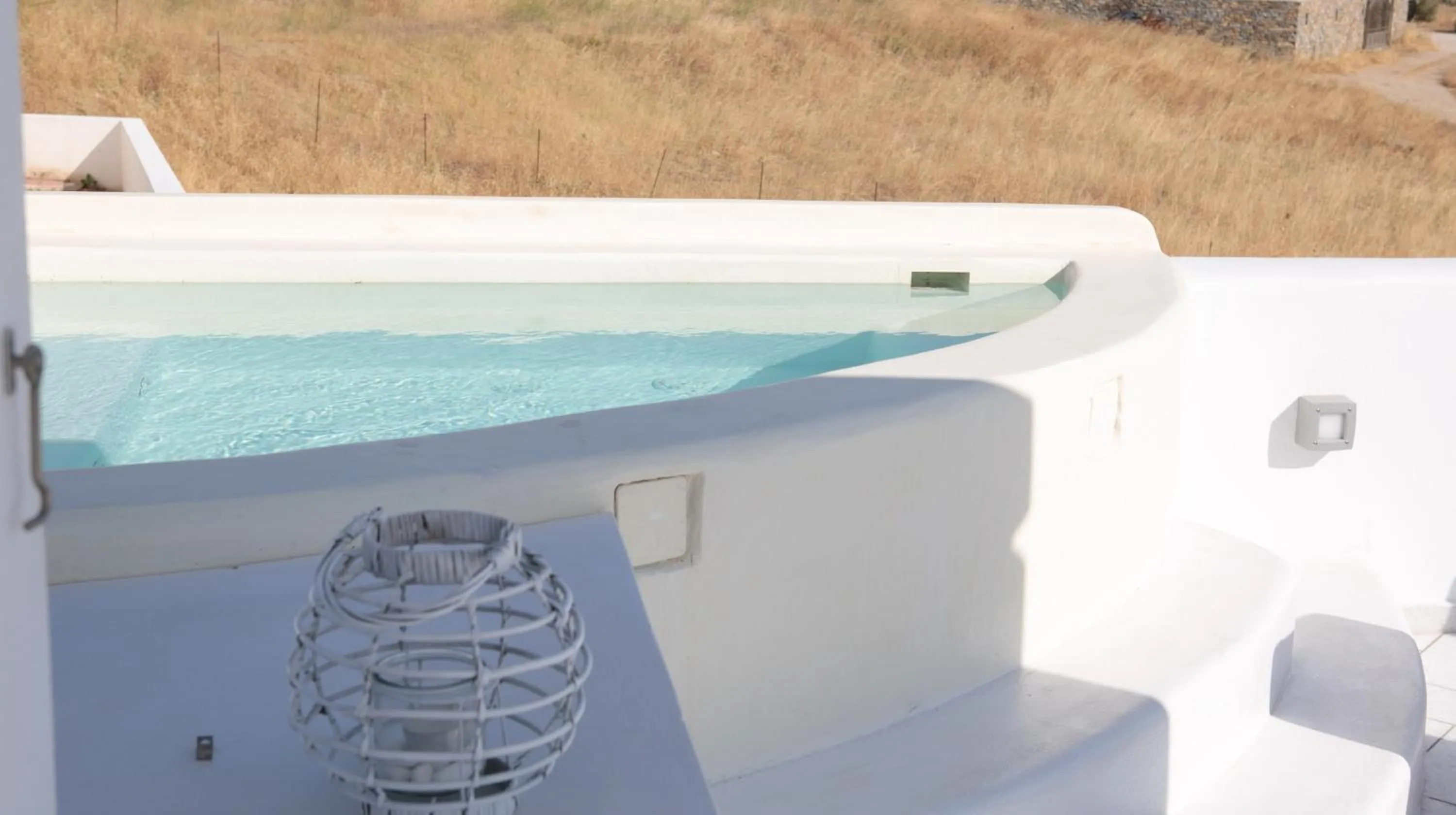 Hot Tub in Aeolos Villas Sustainable Living