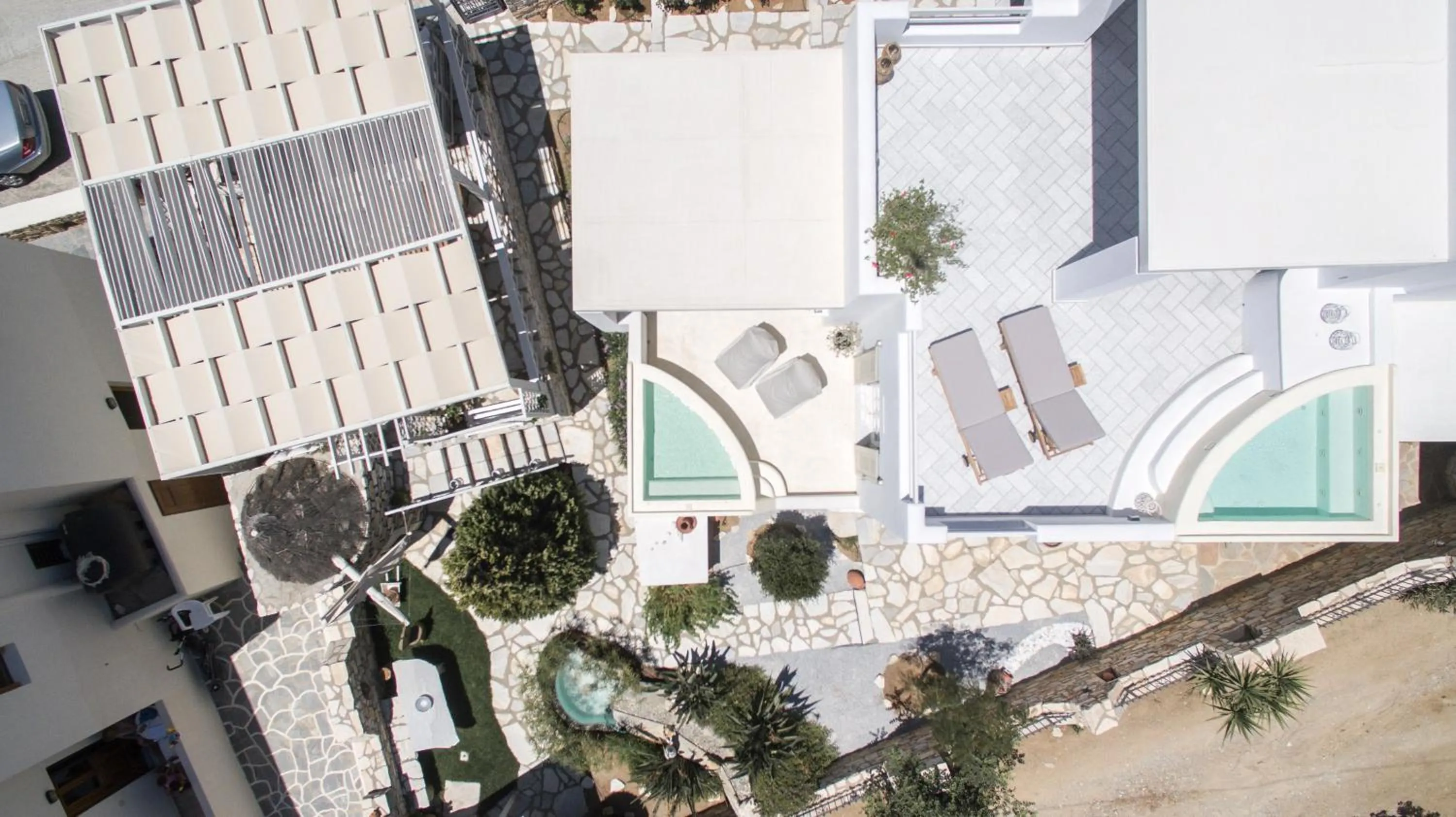 Property building in Aeolos Villas Sustainable Living