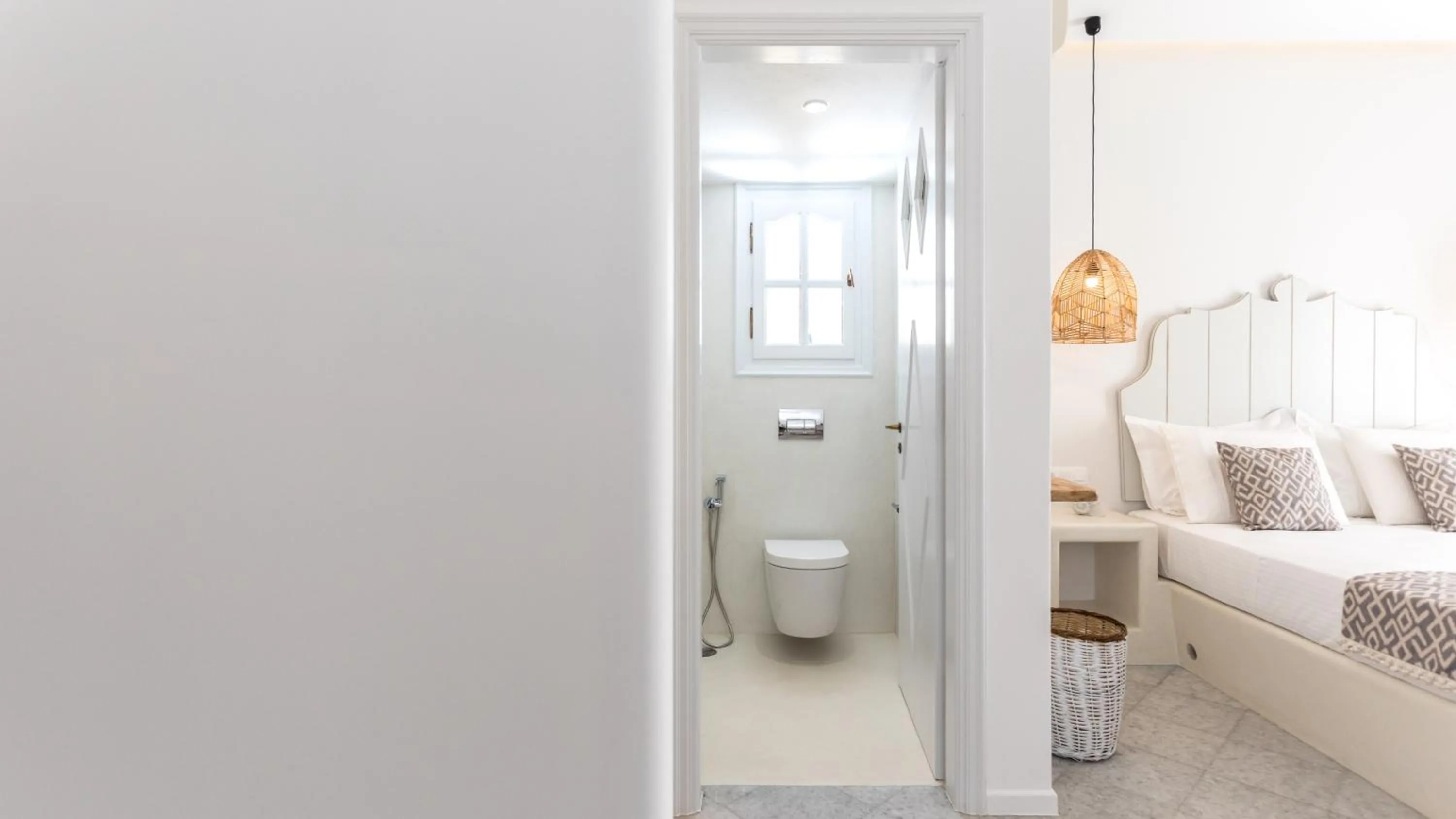 Toilet, Bed in Aeolos Villas Sustainable Living