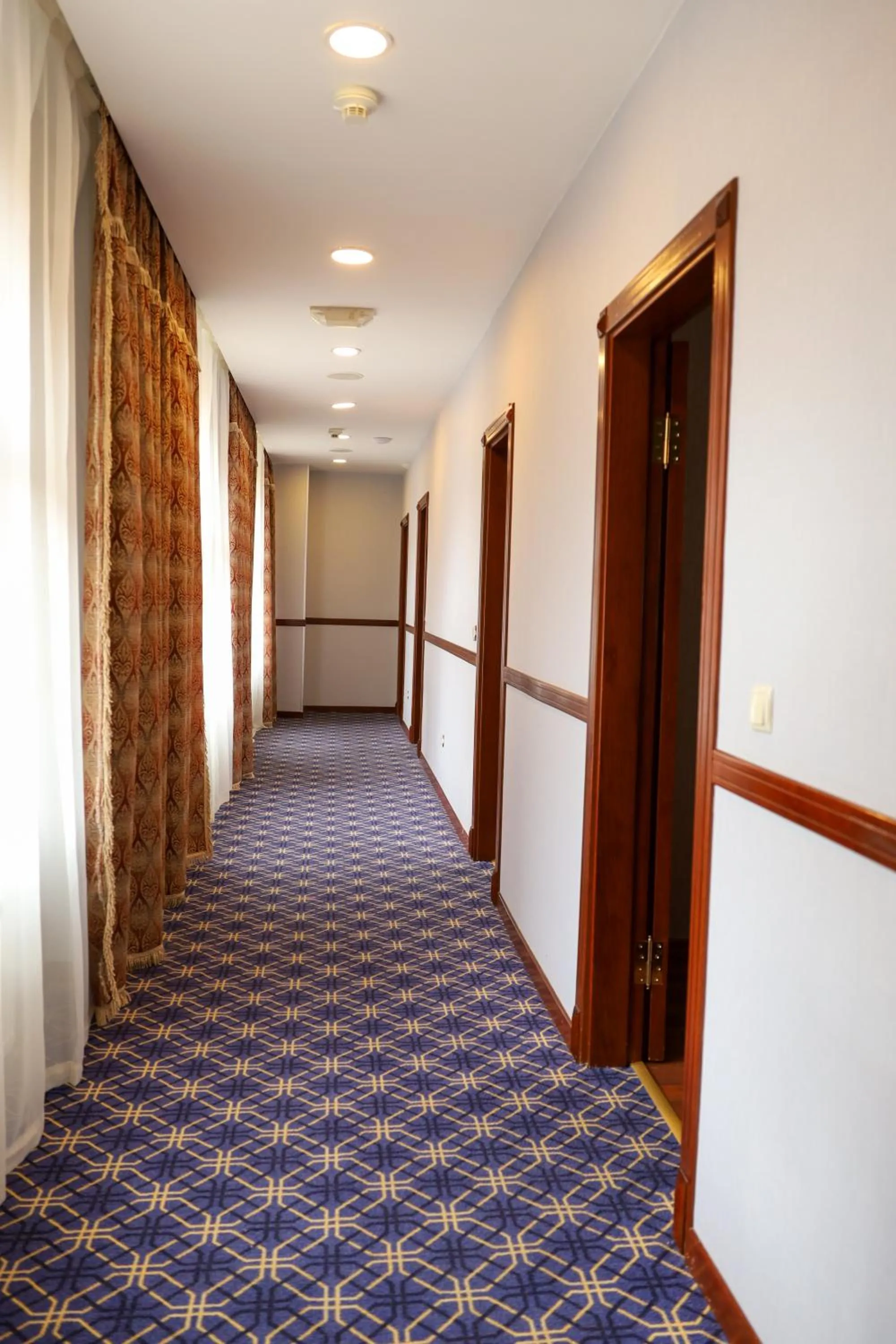 Family in Sheki Palace Hotel