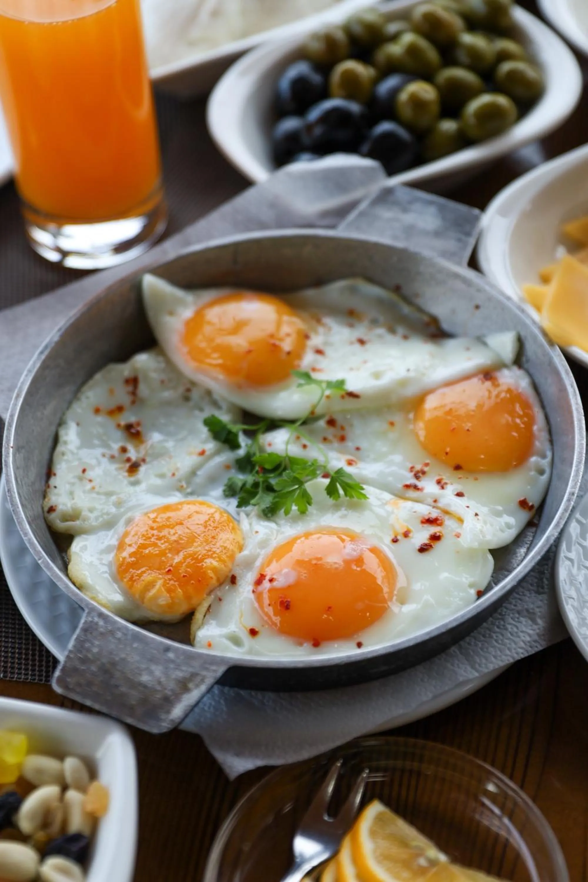 Food in Sheki Palace Hotel