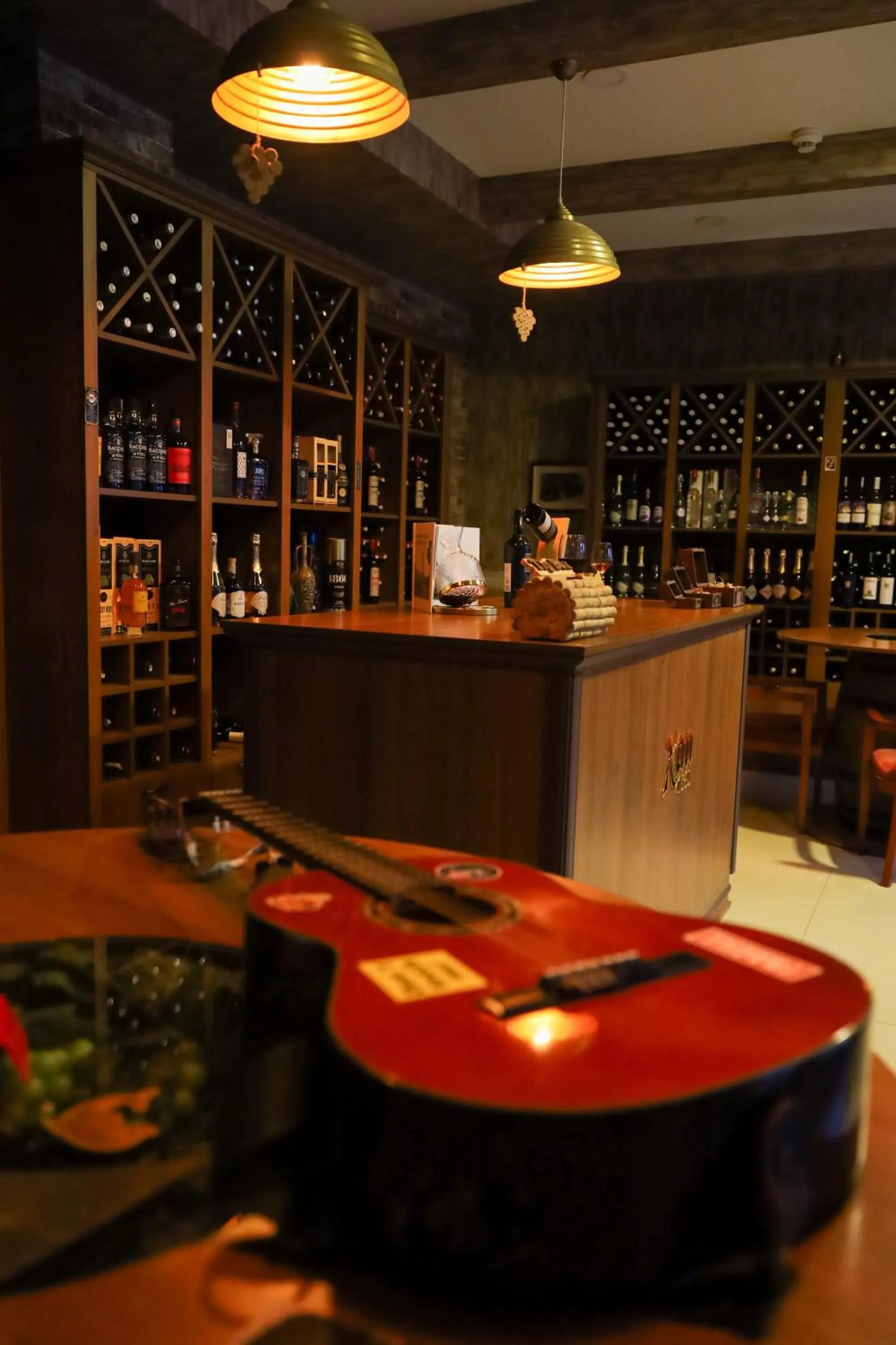 Drinks in Sheki Palace Hotel