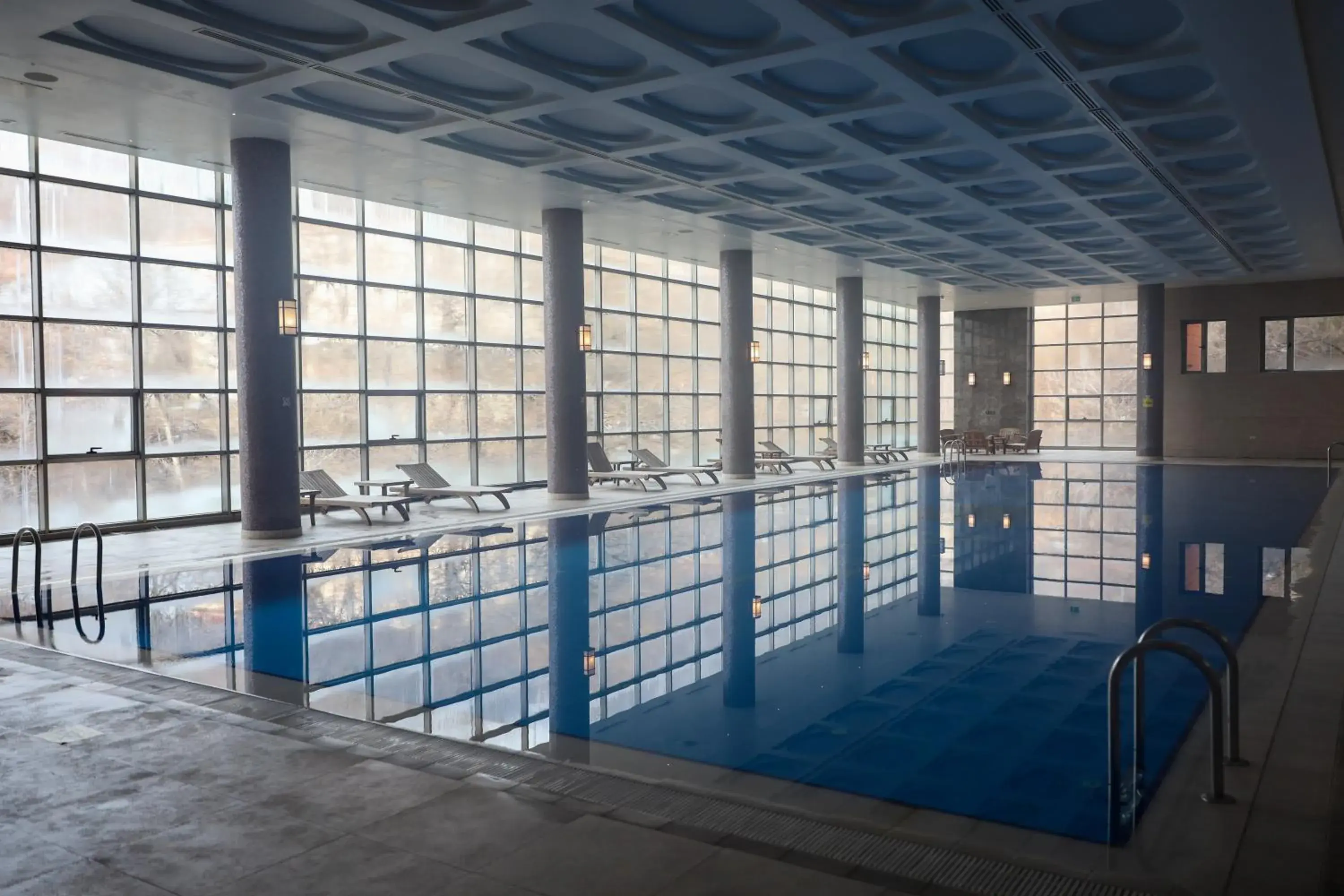 Swimming pool in Sheki Palace Hotel Swimming pool in Sheki Palace Hotel