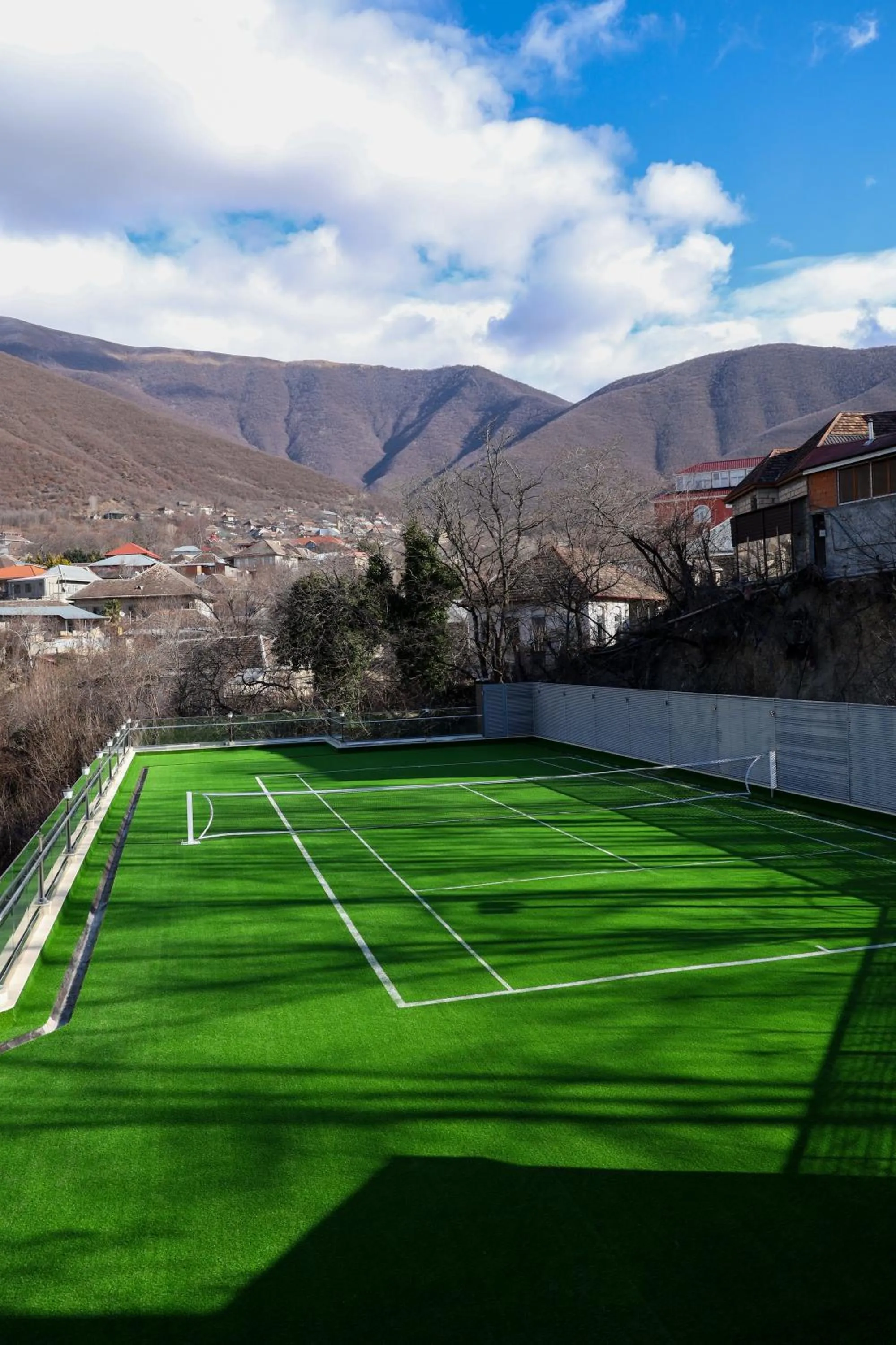 Natural landscape in Sheki Palace Hotel