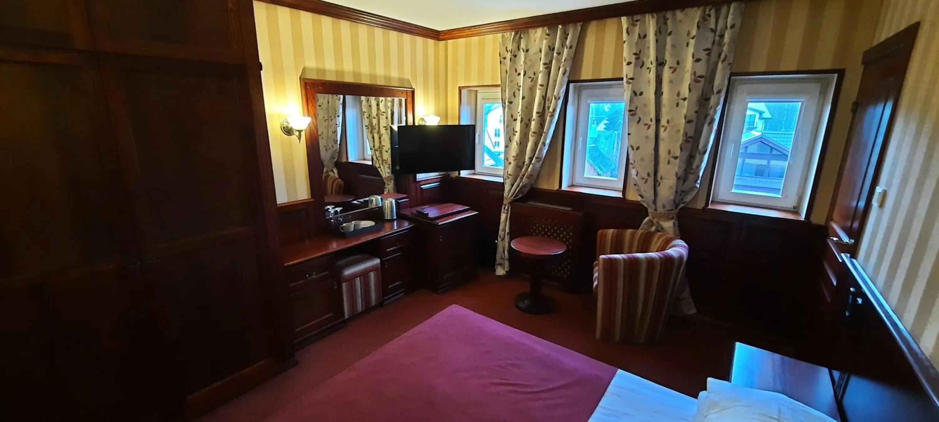 Communal lounge/ TV room, Bed in P7 Palanga