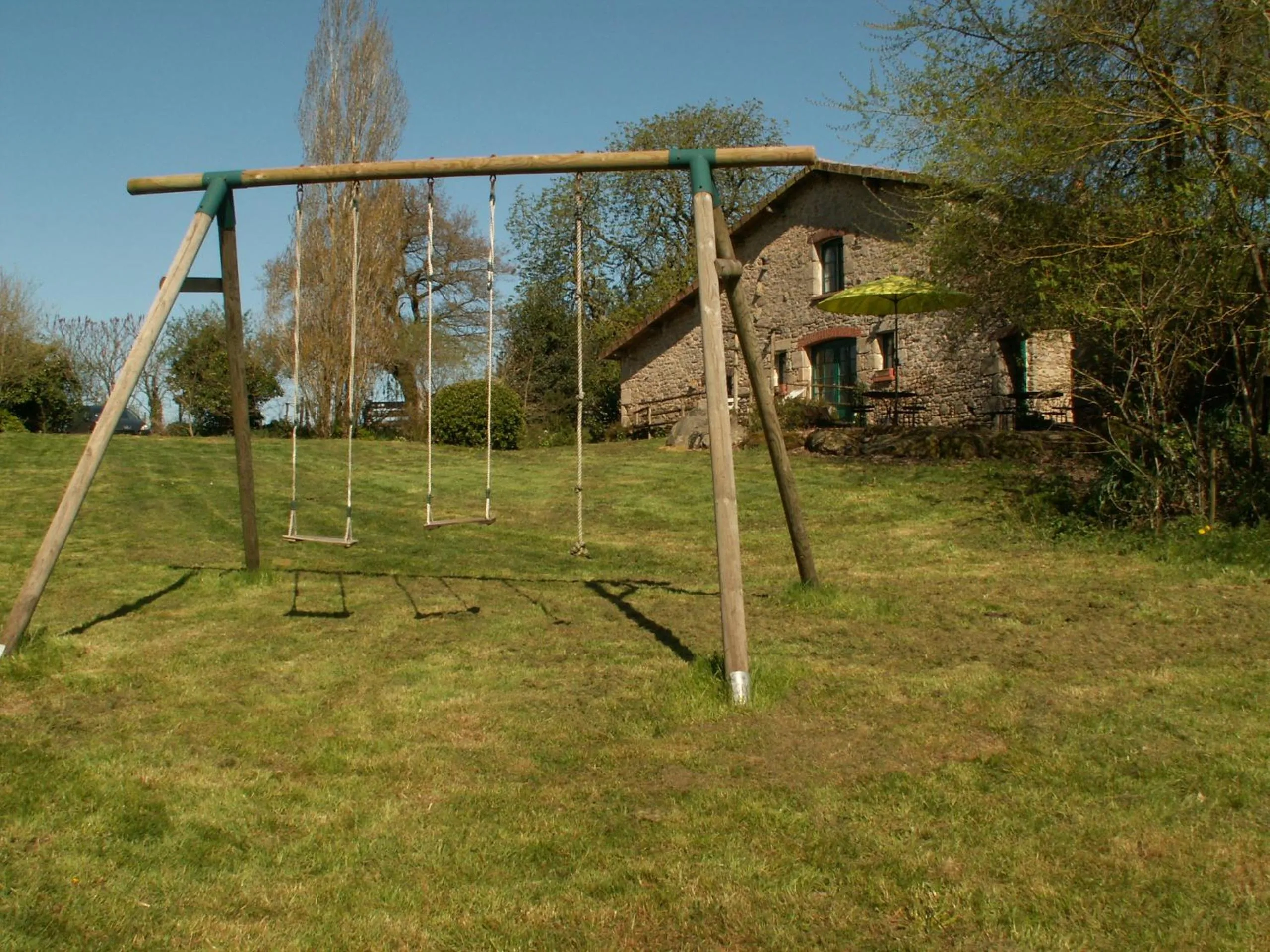 Children play ground in La Trainelière