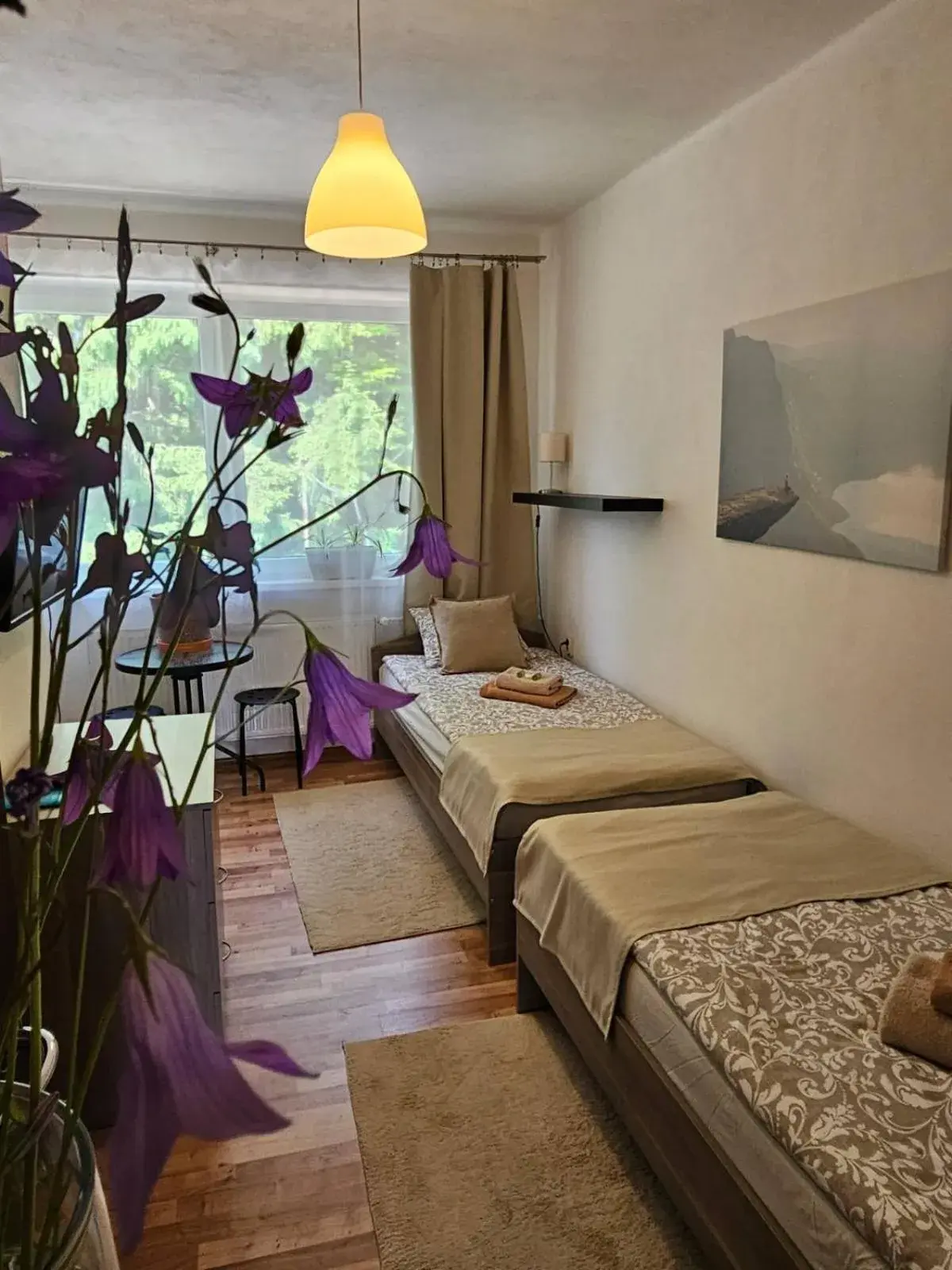 Twin Room with Private Bathroom - single occupancy in Villa Paradajs - ubytovanie pri jazere Twin Room with Private Bathroom - single occupancy in Villa Paradajs - ubytovanie pri jazere