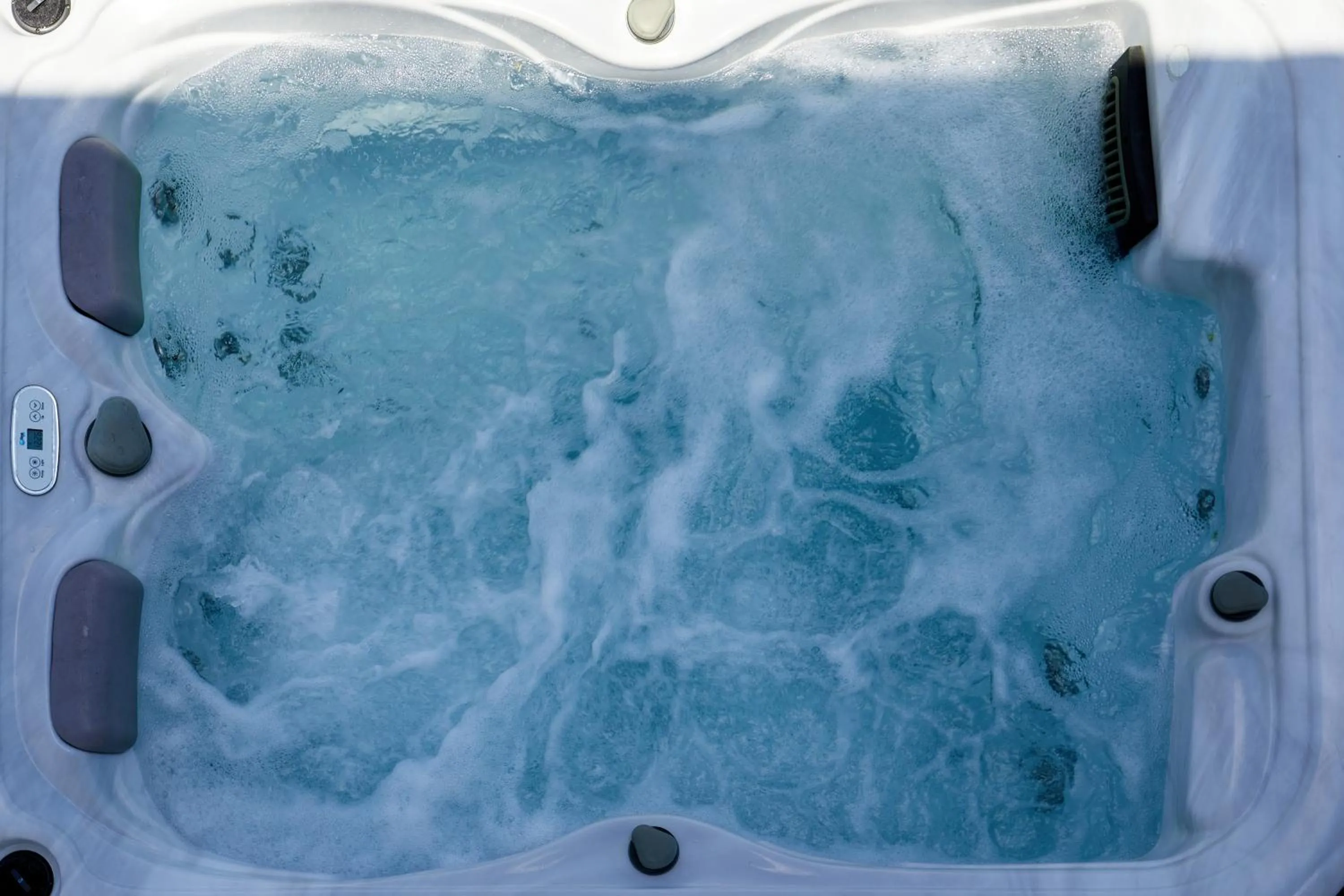 Hot Tub in Symmetry Suites