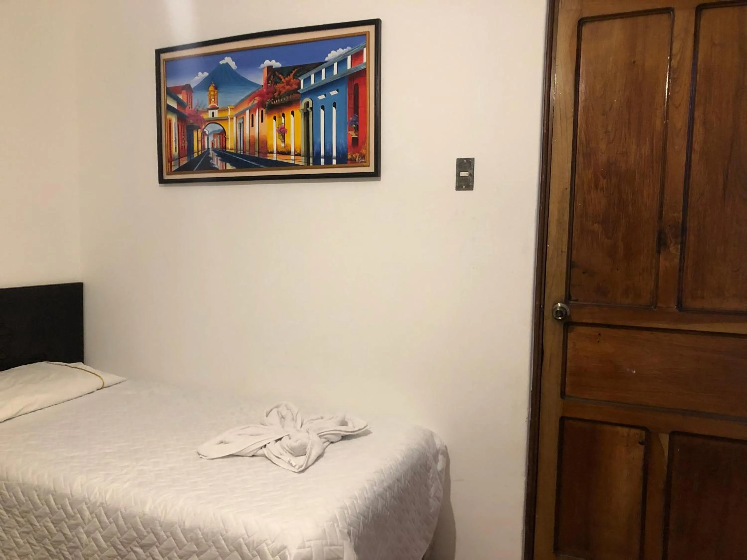 Bed in Hotel Mansion Del Rey