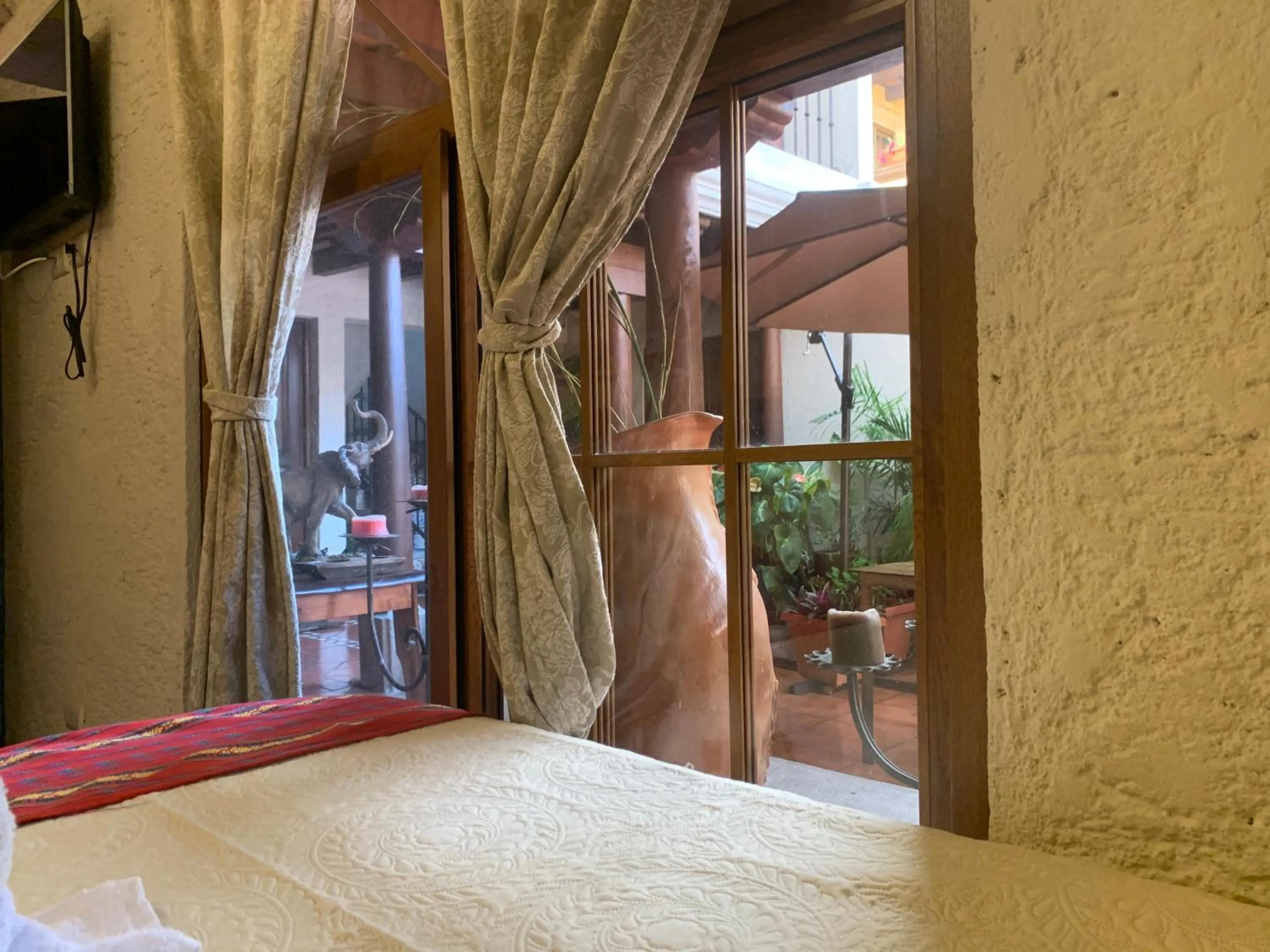 Bed in Hotel Mansion Del Rey