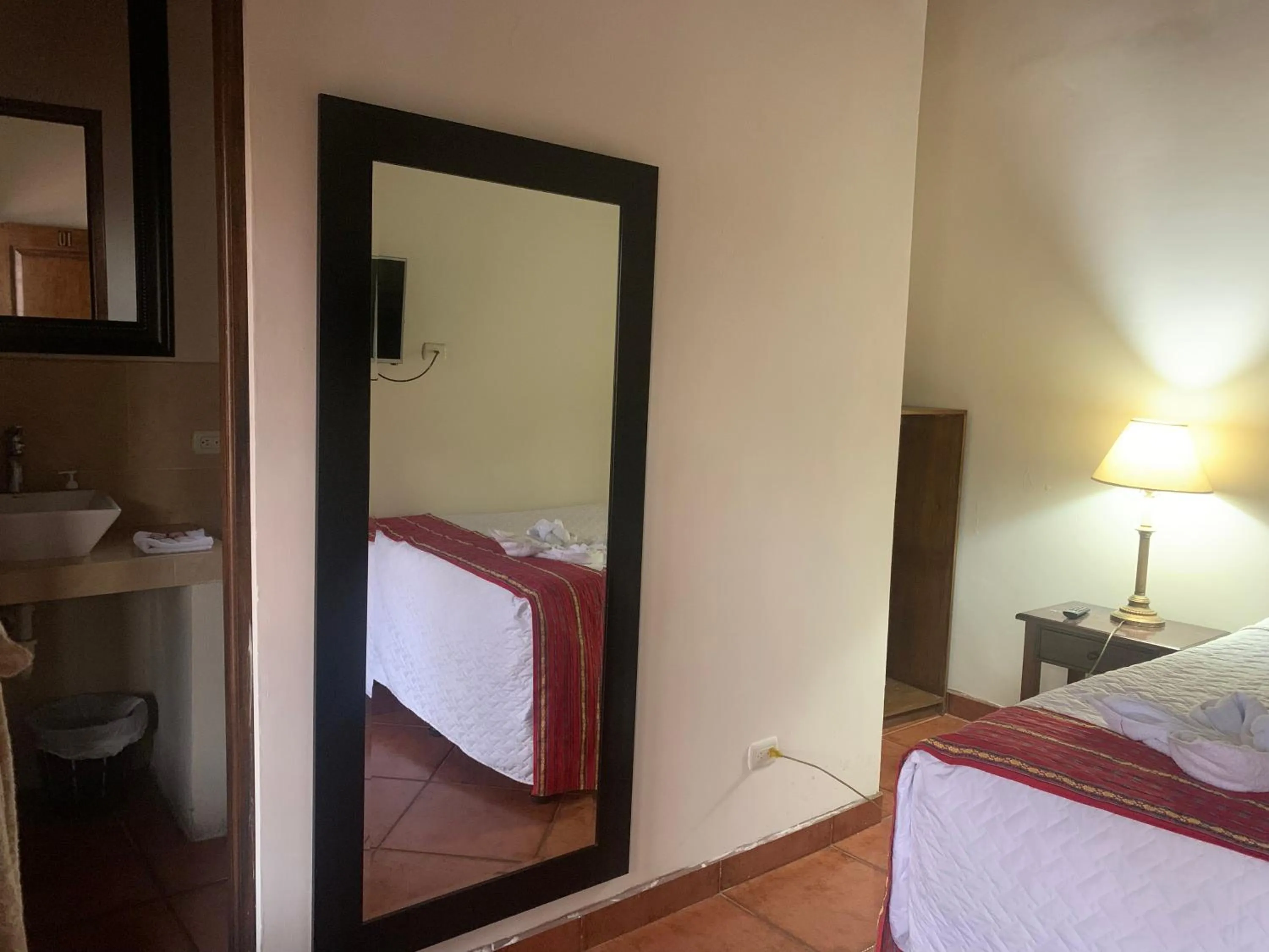 Bed in Hotel Mansion Del Rey