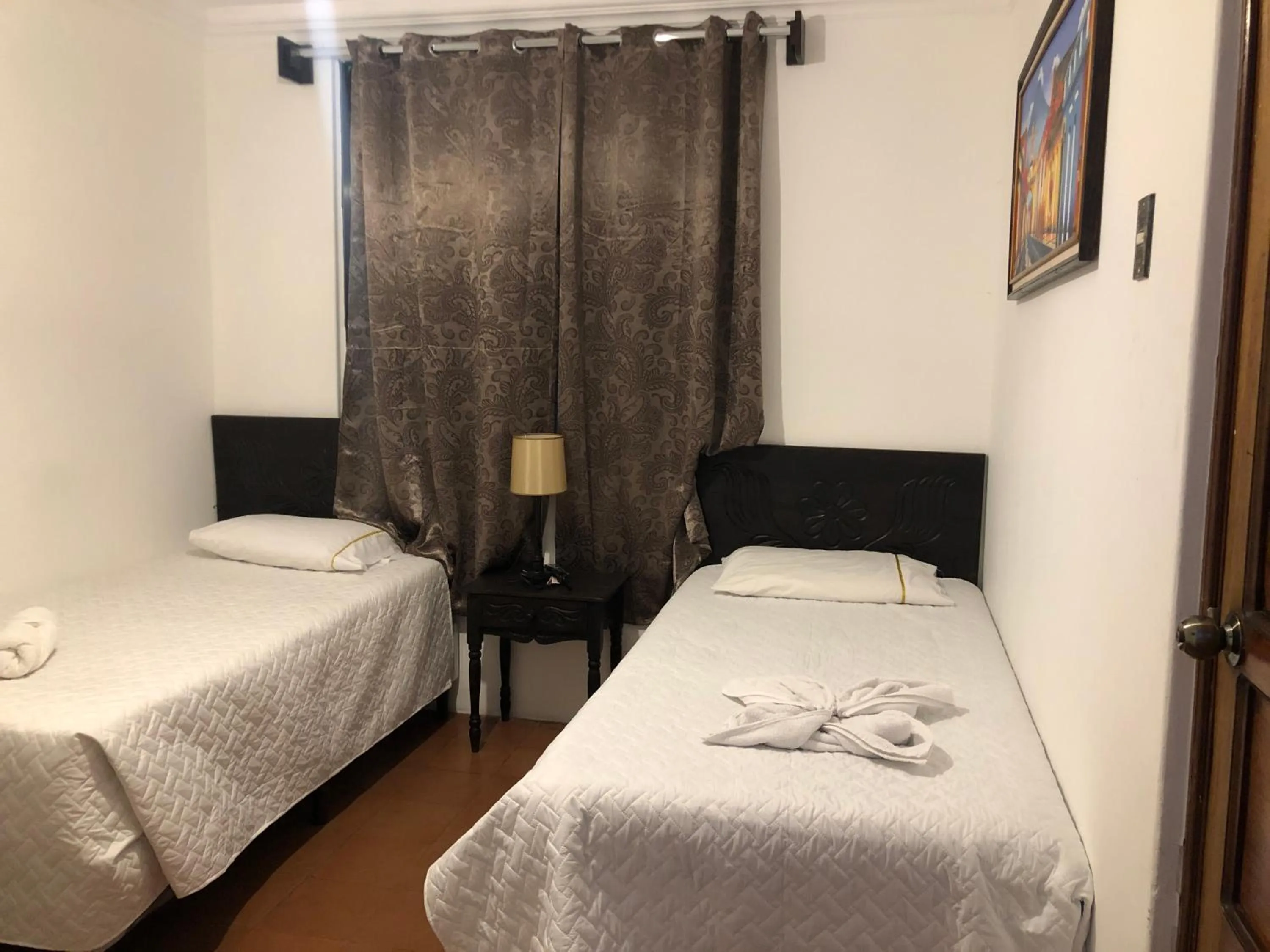 Bed in Hotel Mansion Del Rey