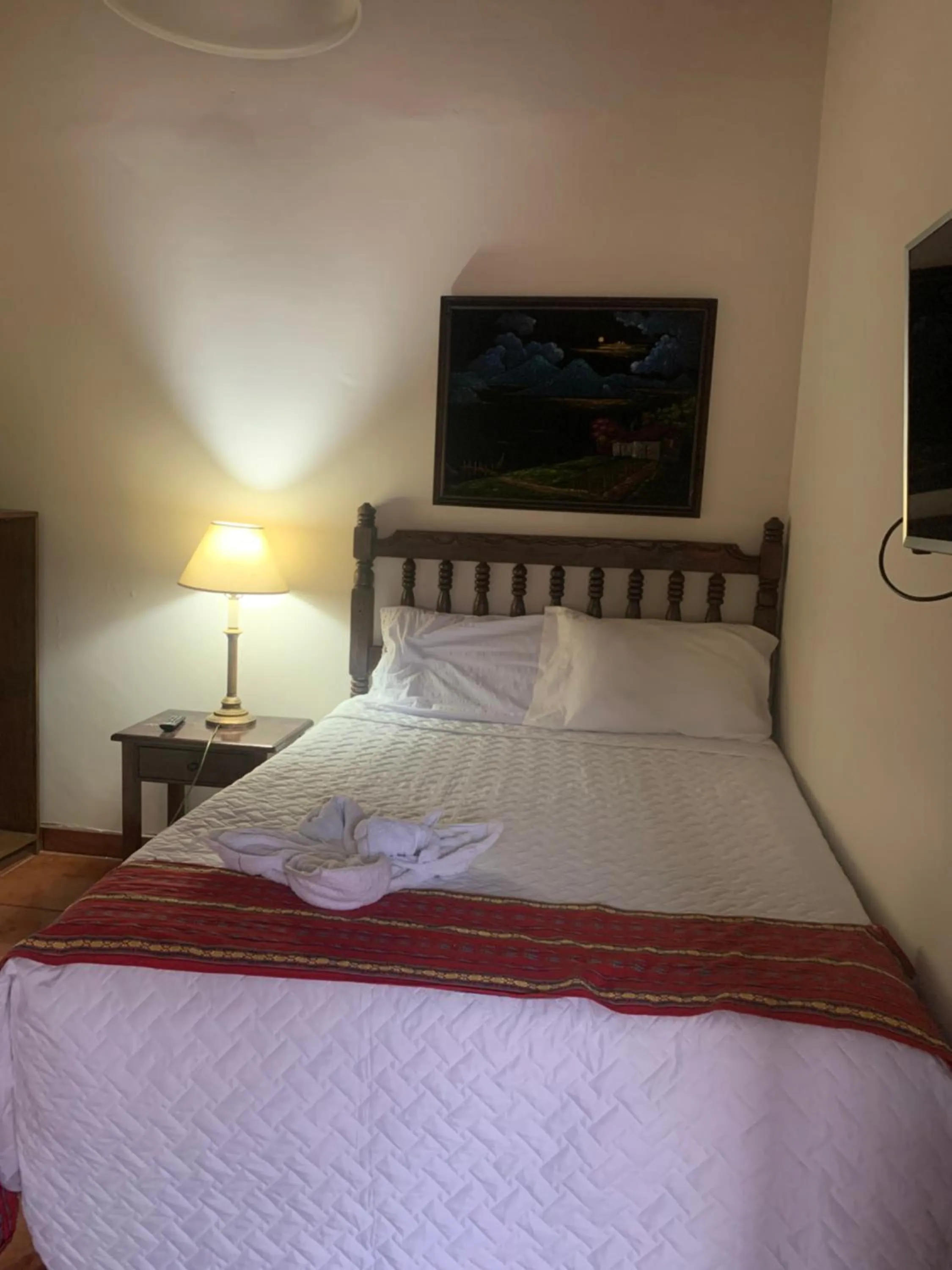 Bed in Hotel Mansion Del Rey