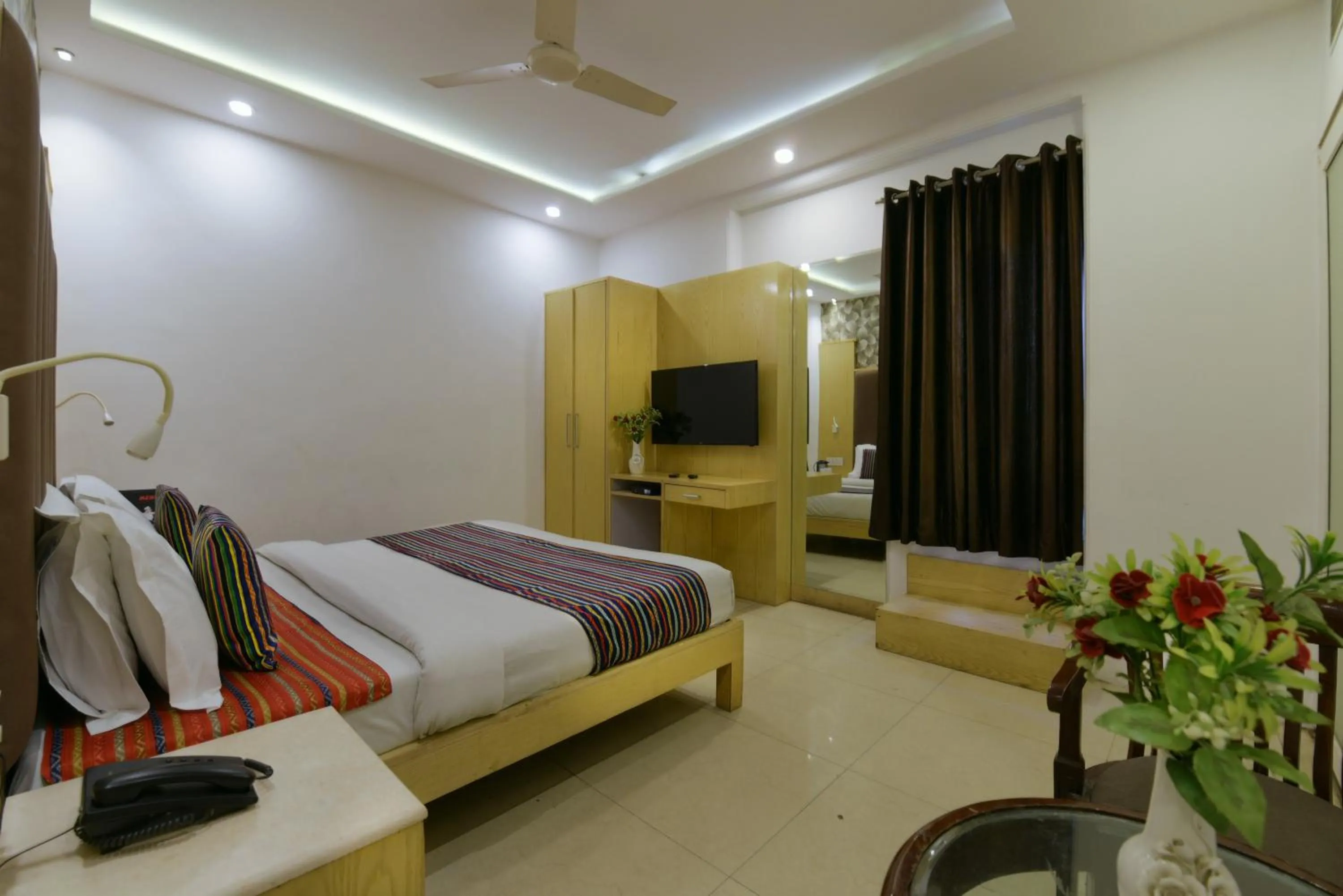 View (from property/room), Bed in The Yuvraj By LIVIQ