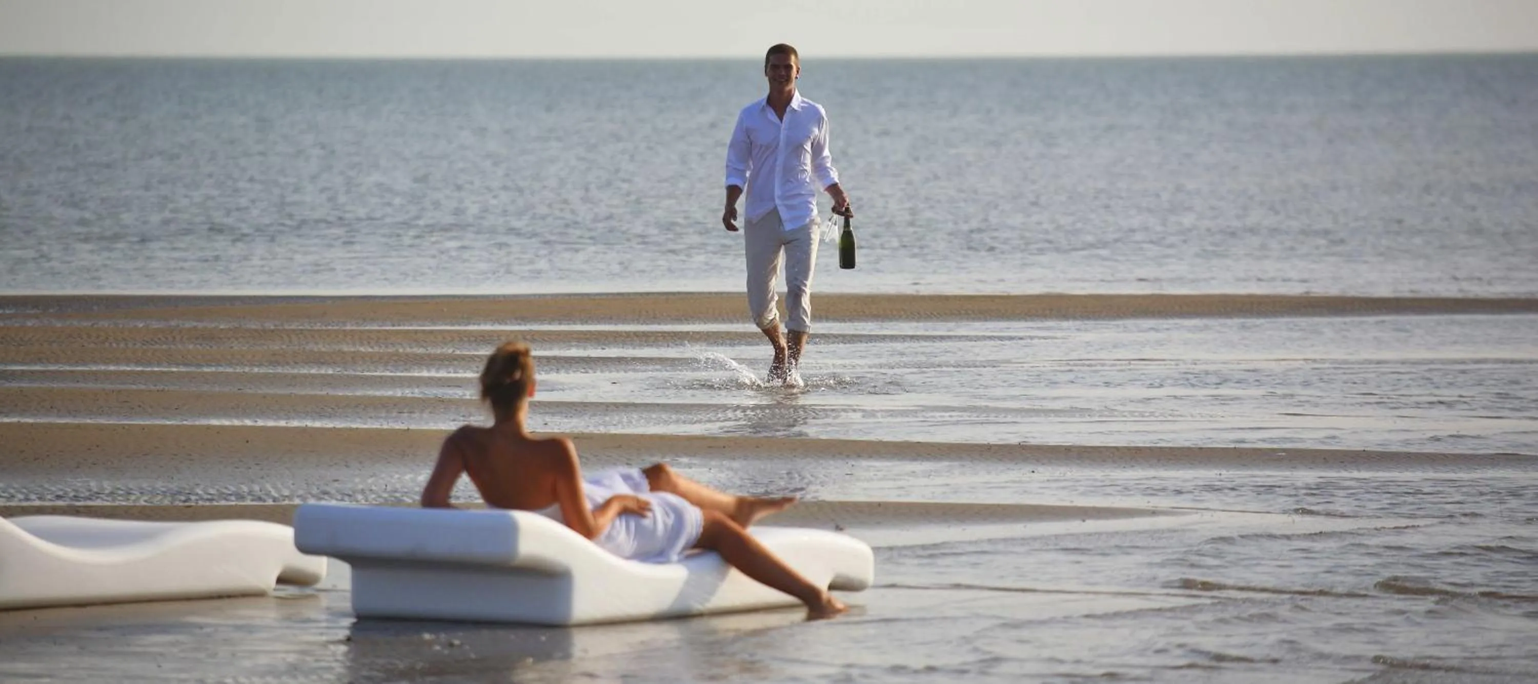 Beach in Les Palétuviers