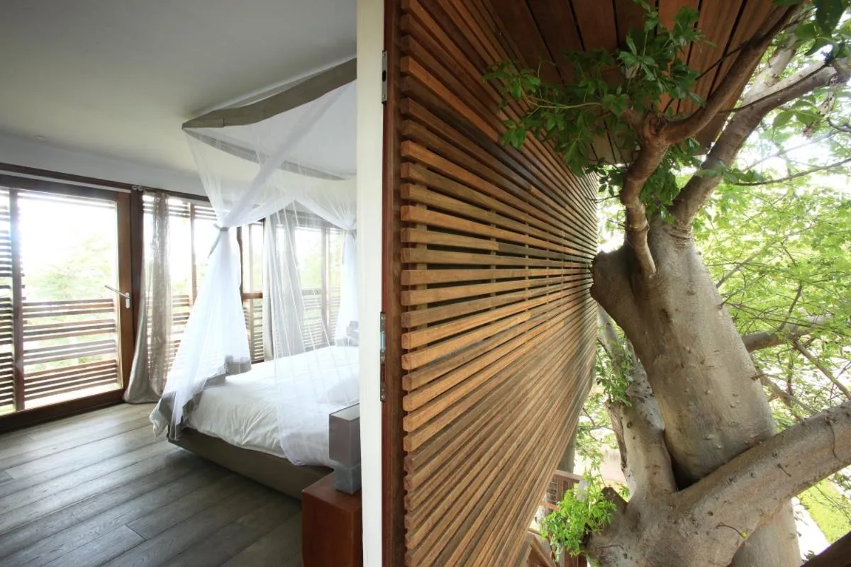 Facade/entrance, Bed in Les Palétuviers