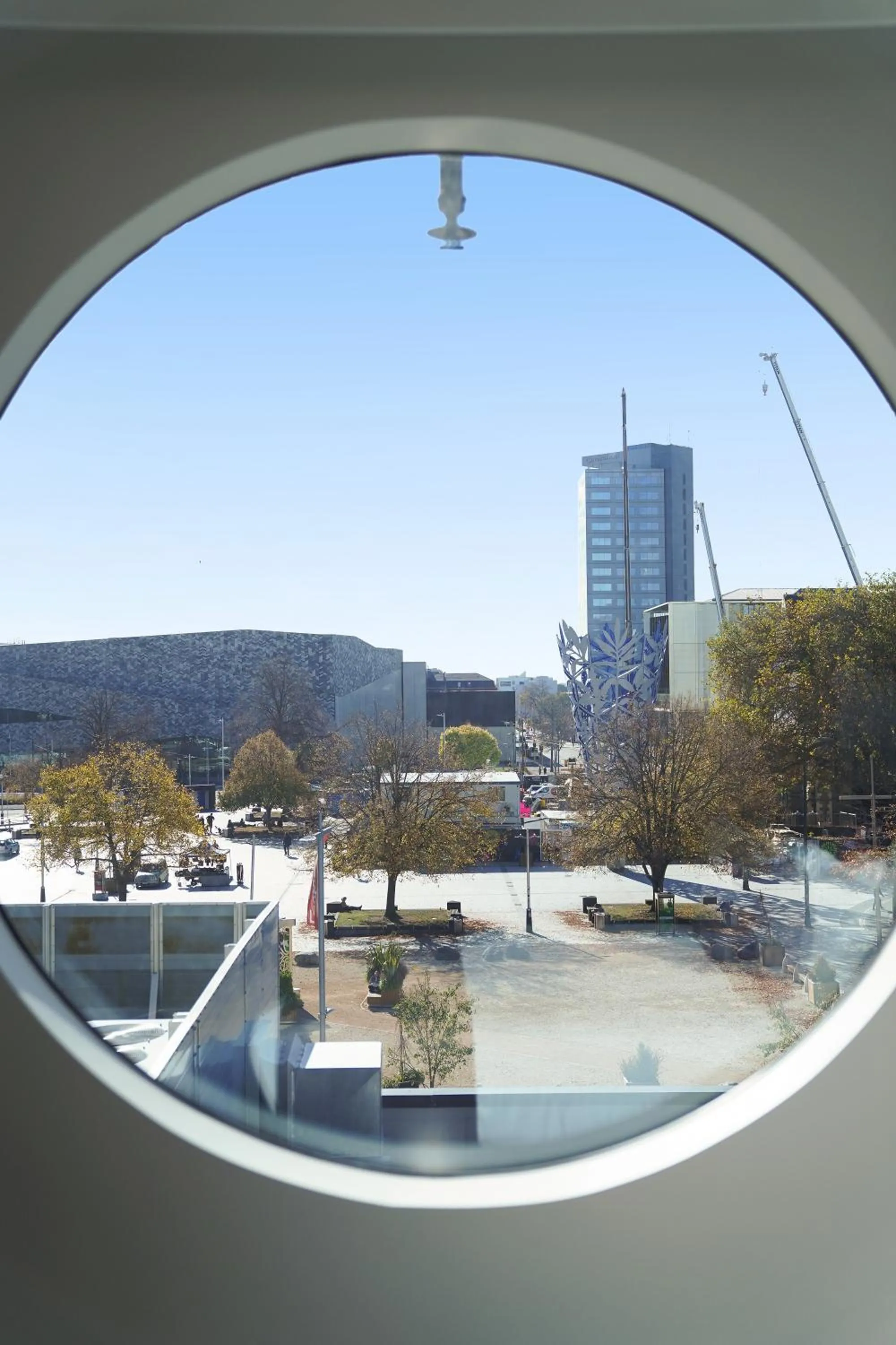 City view in Christchurch City Hotel