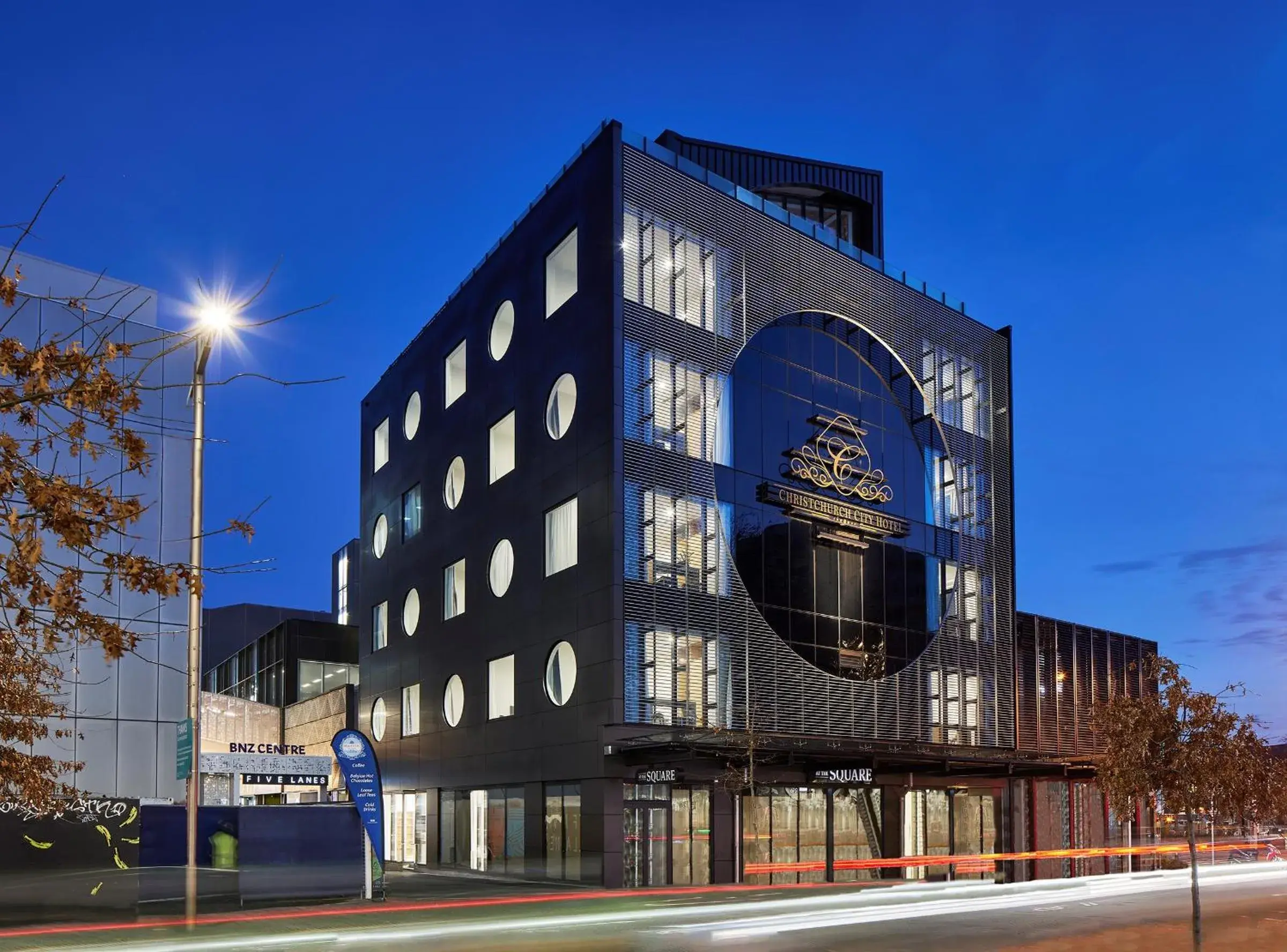 Property building in Christchurch City Hotel Property building in Christchurch City Hotel