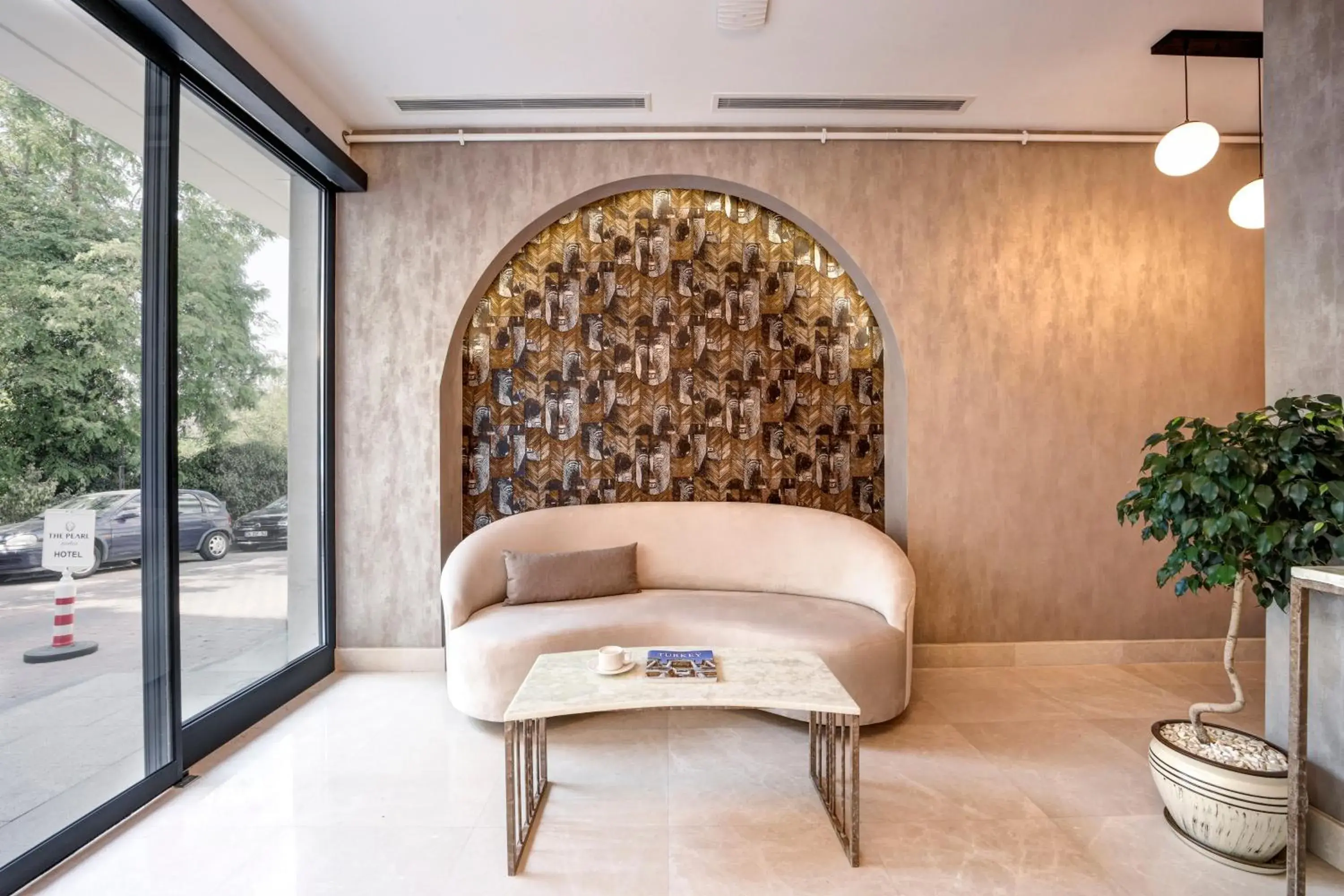 Lobby or reception in The Pearl Suites Lobby or reception in The Pearl Suites