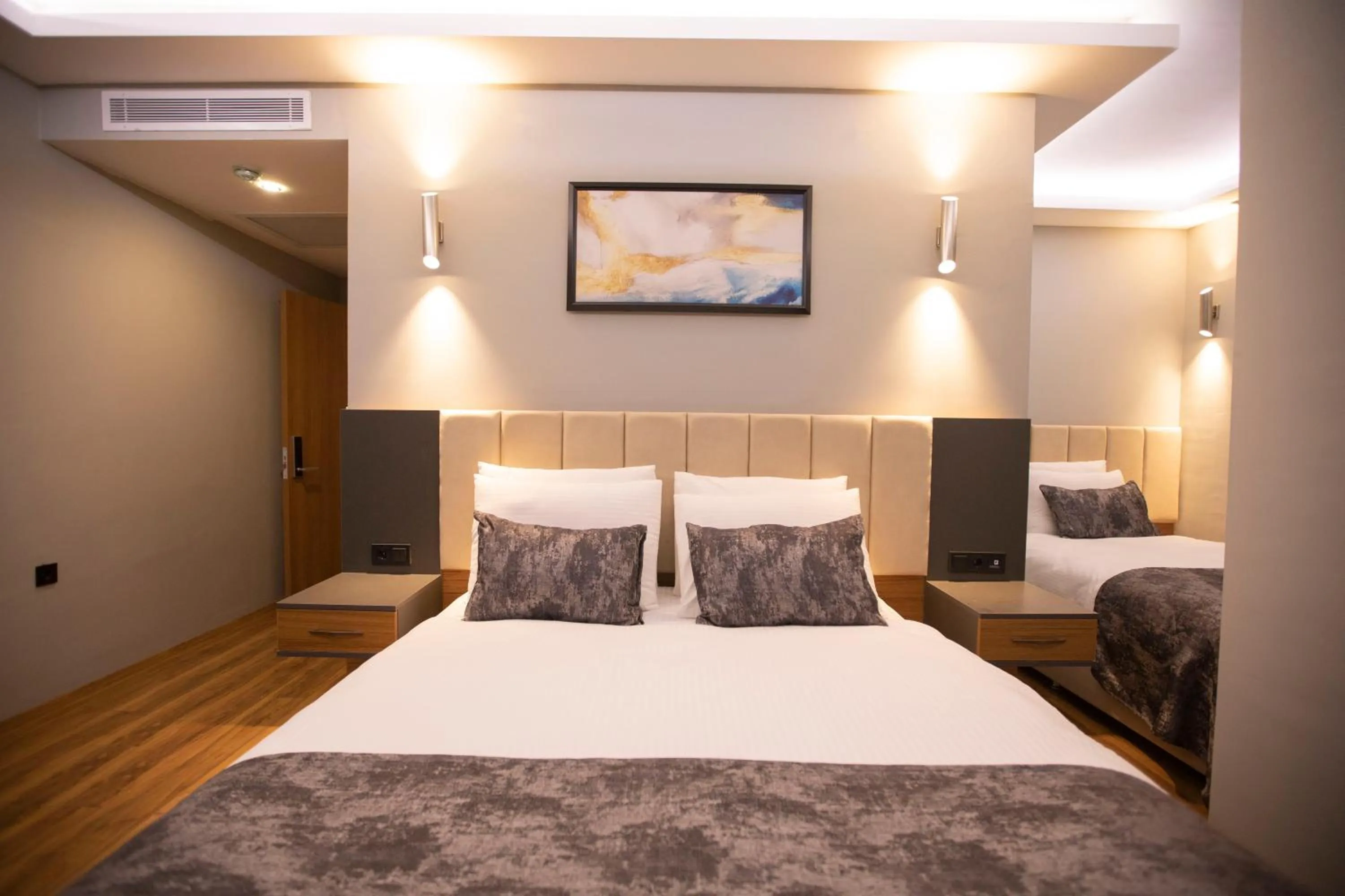 Bed in Divares Luxury Hotel