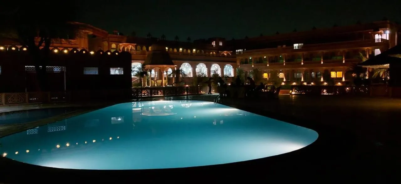 Swimming pool in Puratan Qila