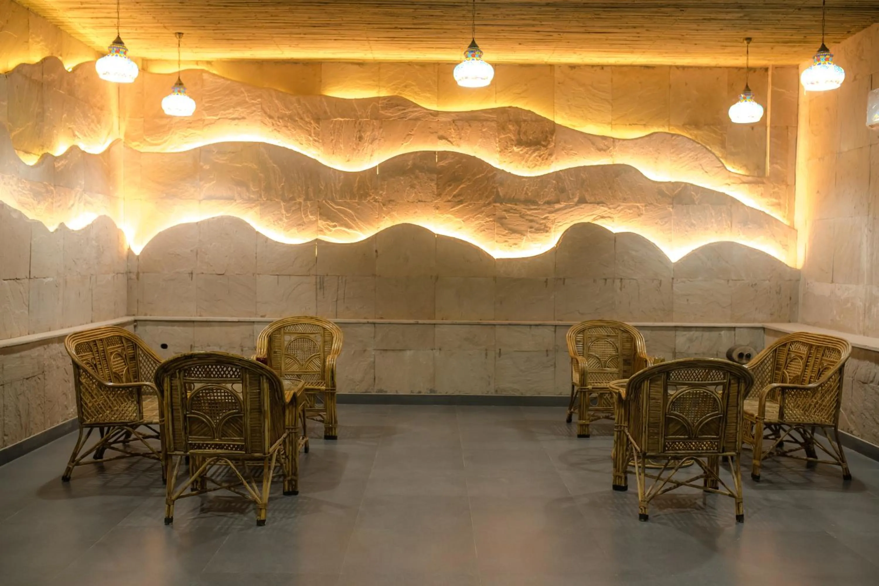 Patio in Puratan Qila