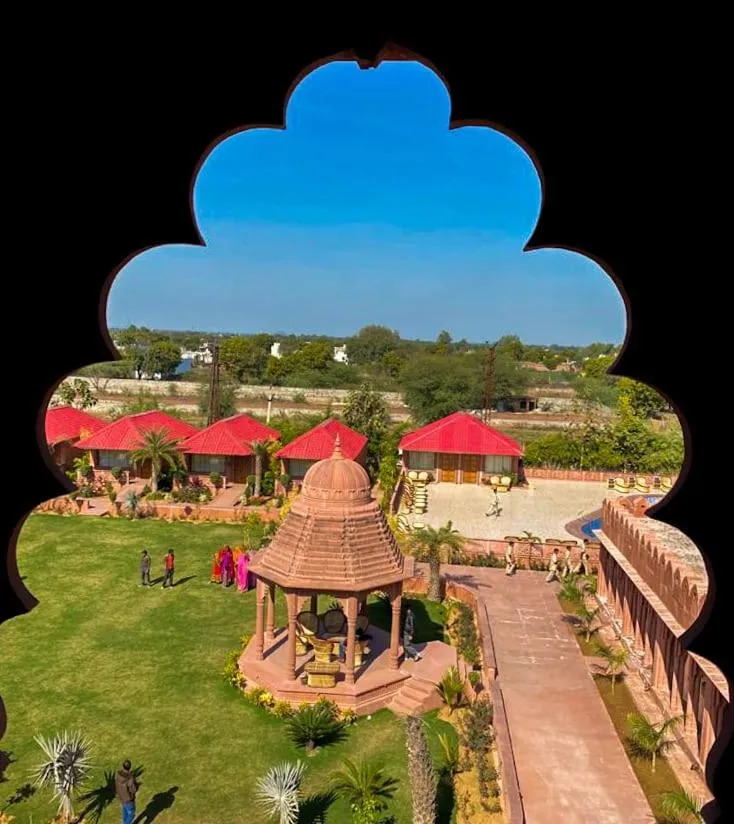 Garden view in Puratan Qila