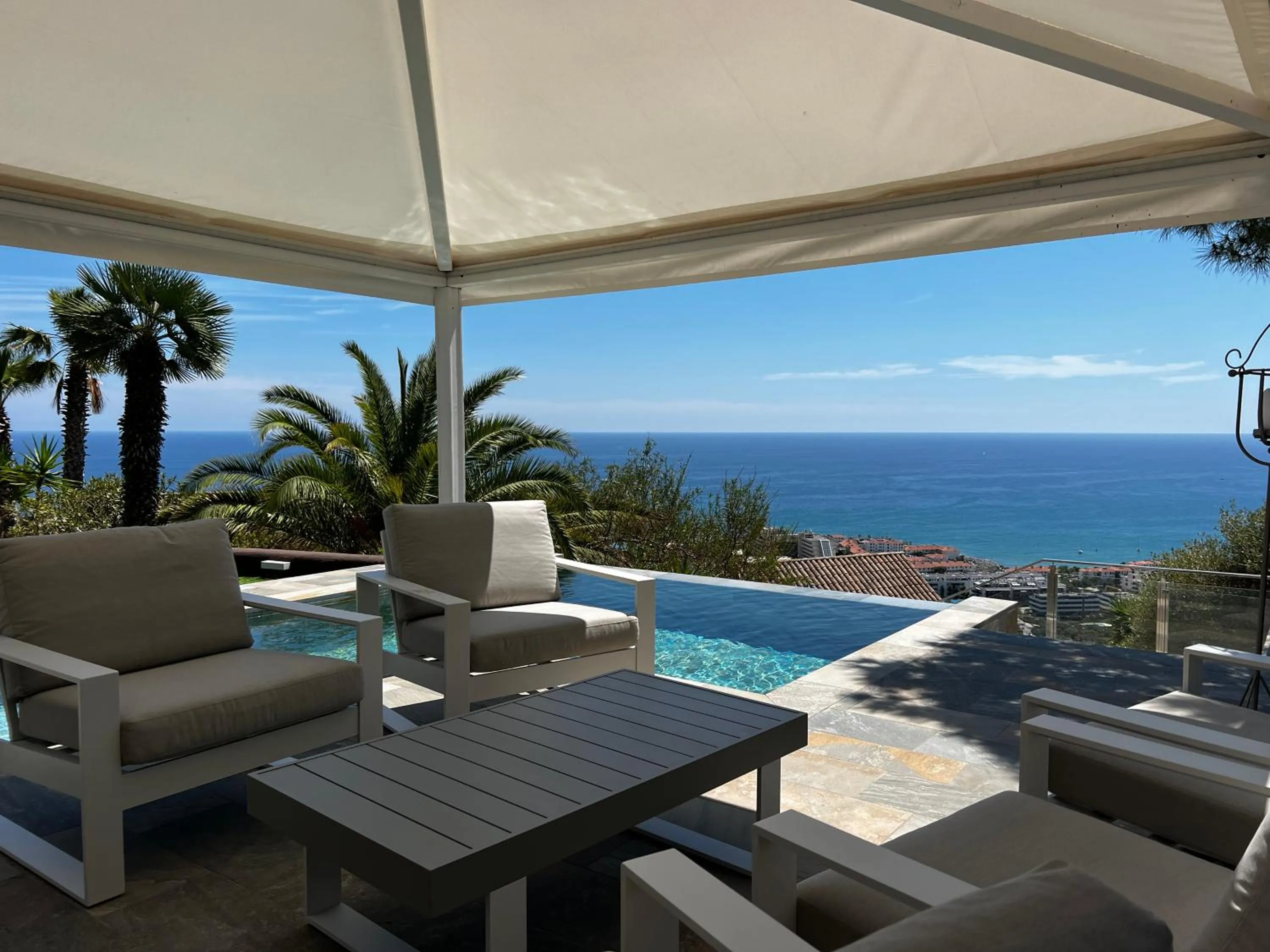 Swimming pool in Sitges Spaces Sea View Villa- 6 Bedrooms, 5 bathrooms, 2 private pools, Near center