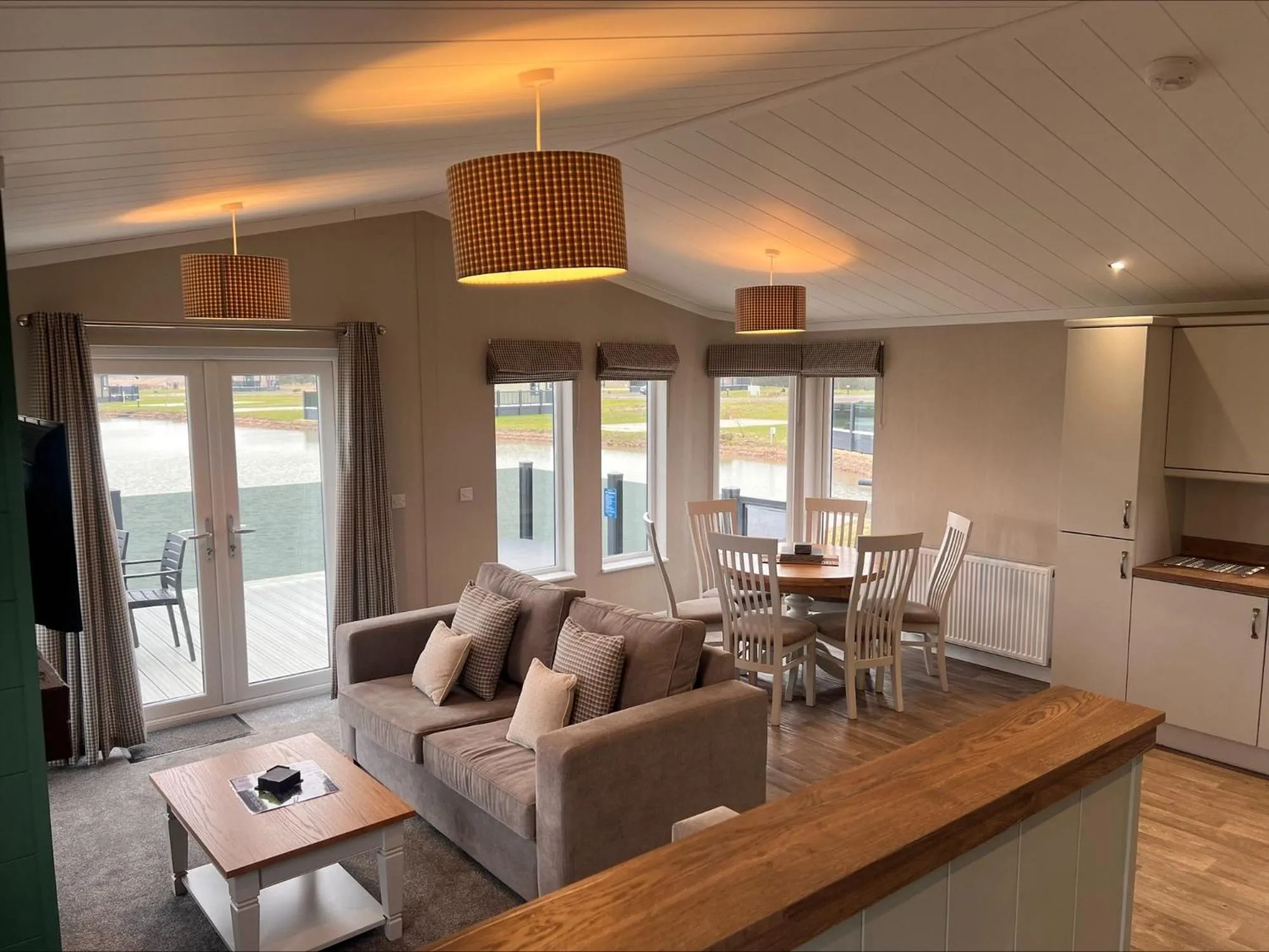 Seating area in Sure Studio by Best Western Brackenborough Lakes & Resort