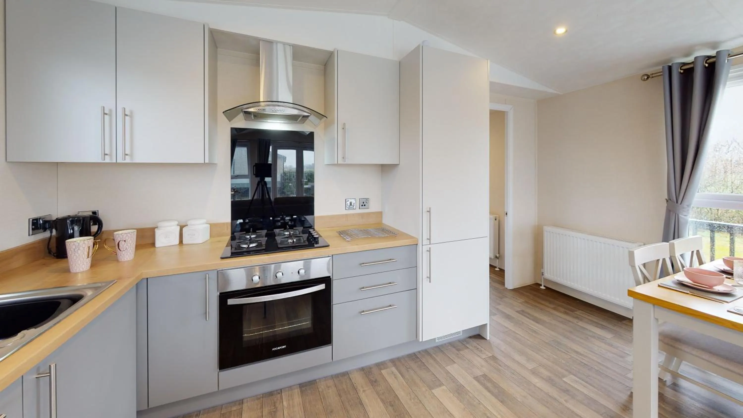 Kitchen or kitchenette in Sure Studio by Best Western Brackenborough Lakes & Resort