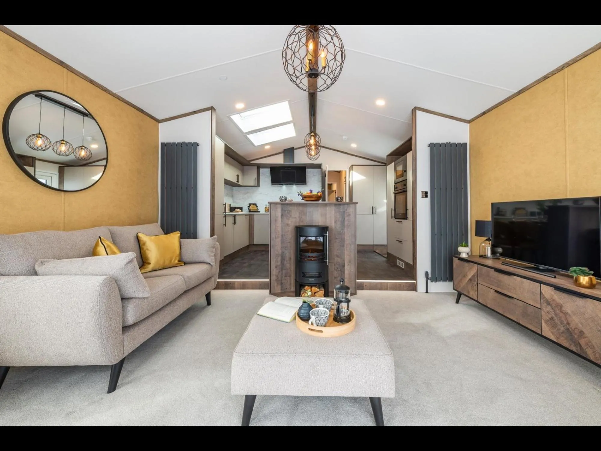 Living room in Sure Studio by Best Western Brackenborough Lakes & Resort