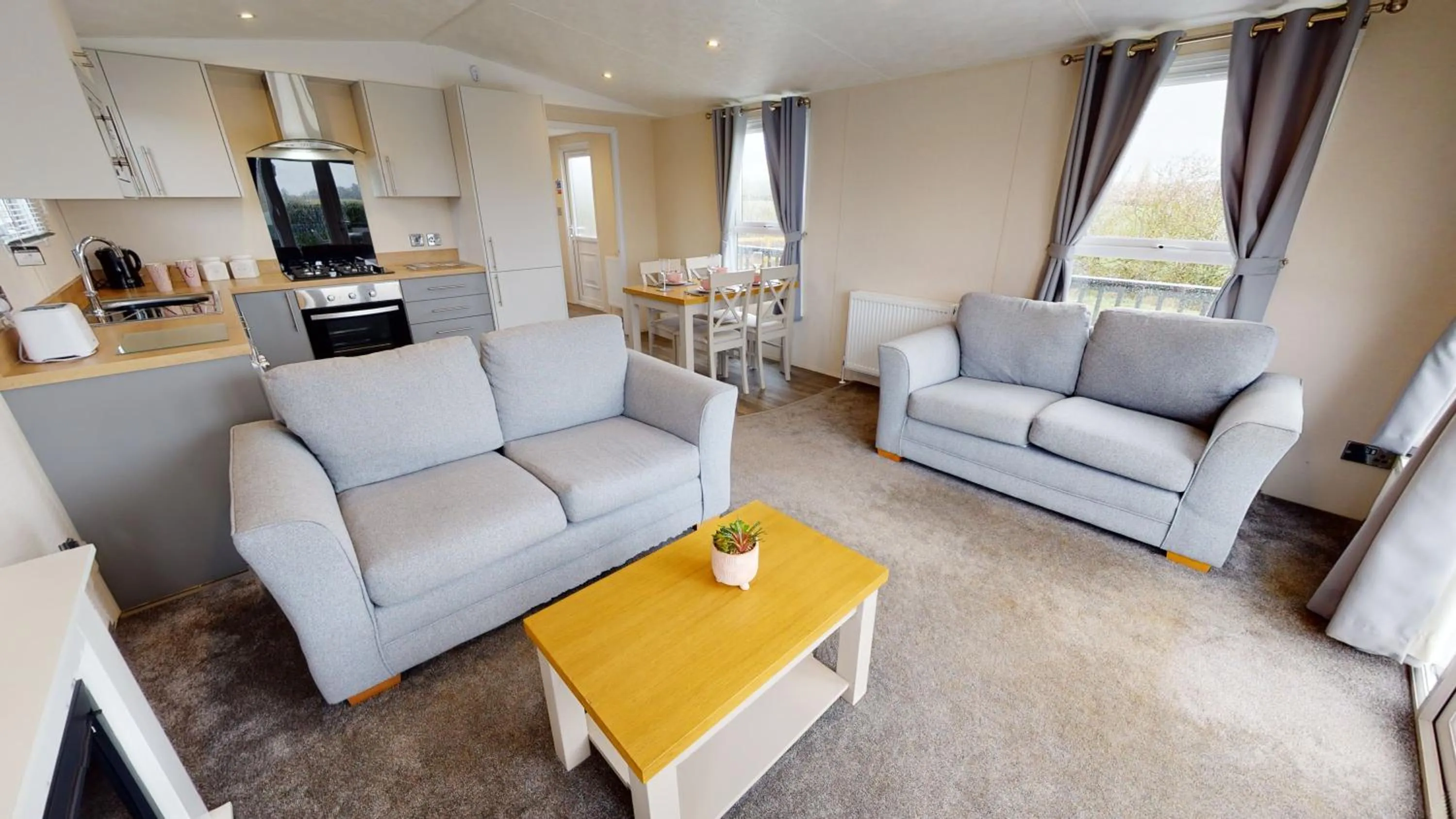 Kitchen or kitchenette in Sure Studio by Best Western Brackenborough Lakes & Resort