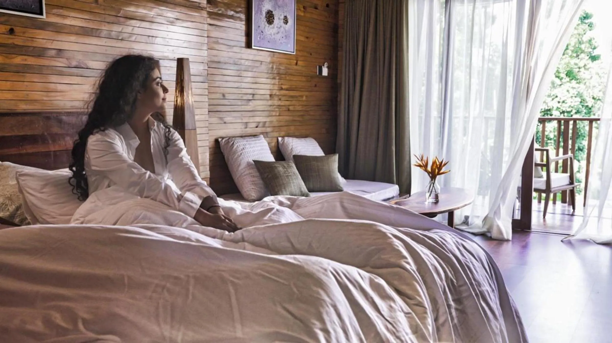 Bedroom, Bed in De Foret