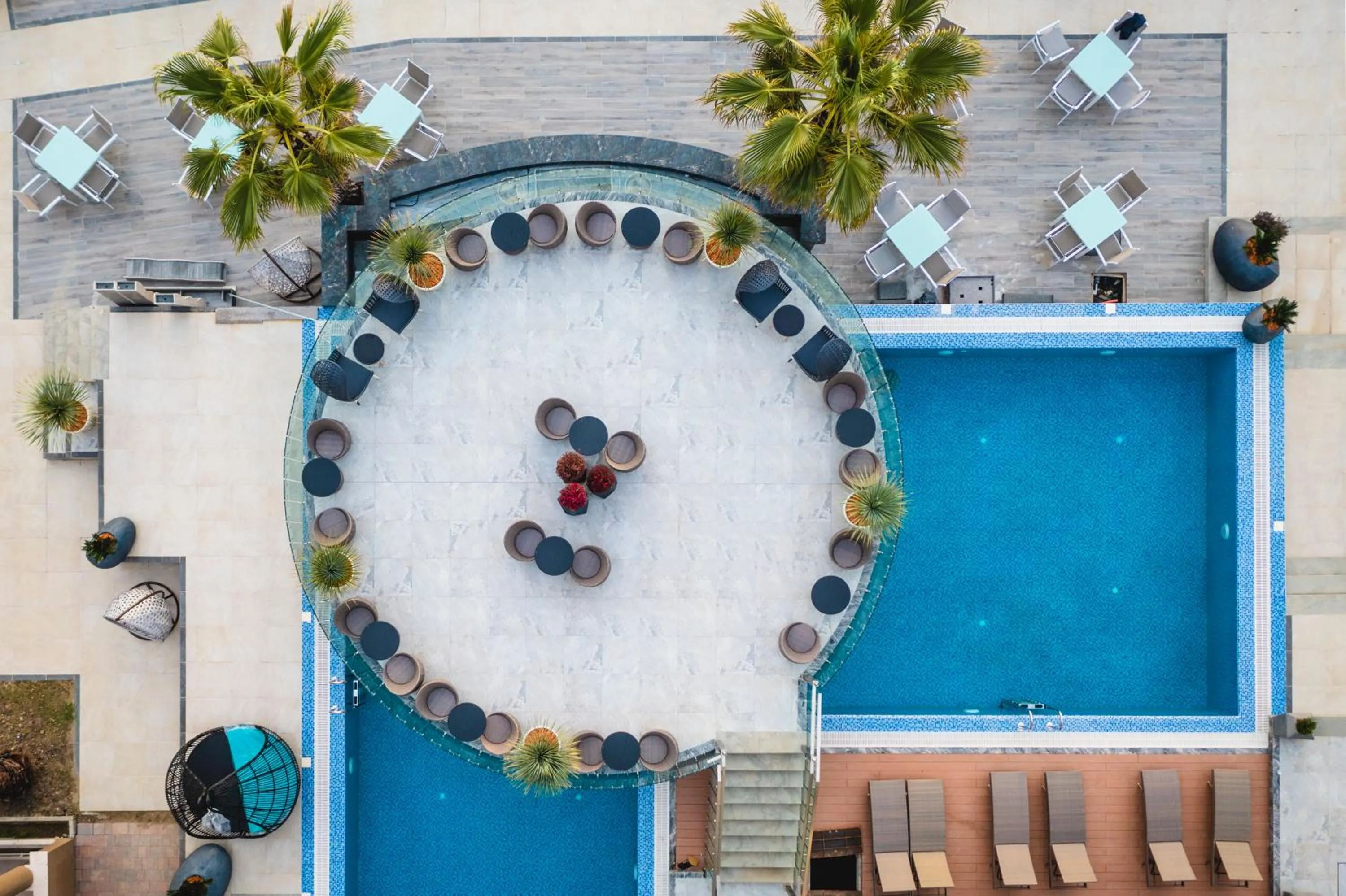 Pool view in Pinea Hotel Resort & Spa