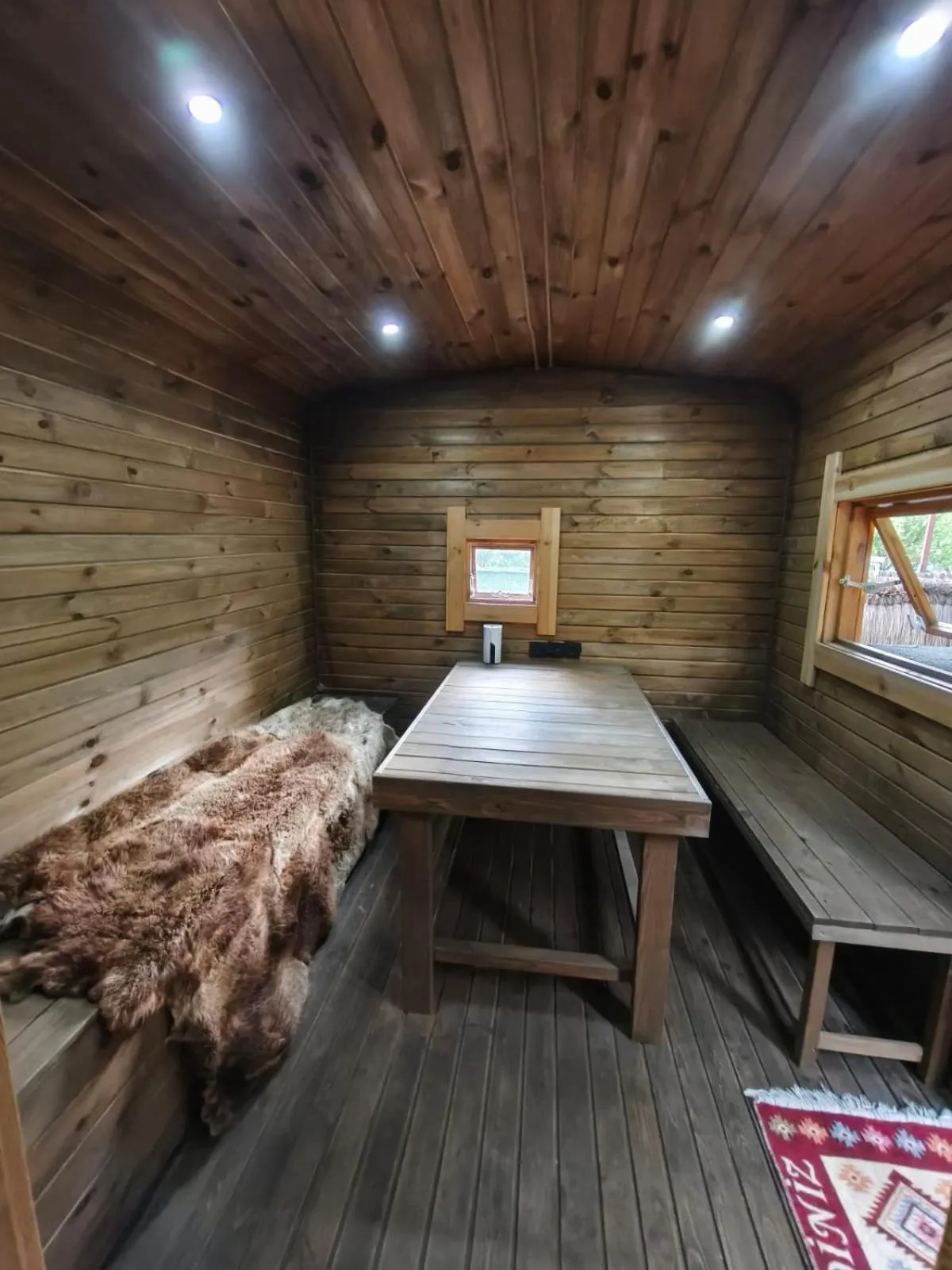 Seating area in ORANGE BEACH CAMP