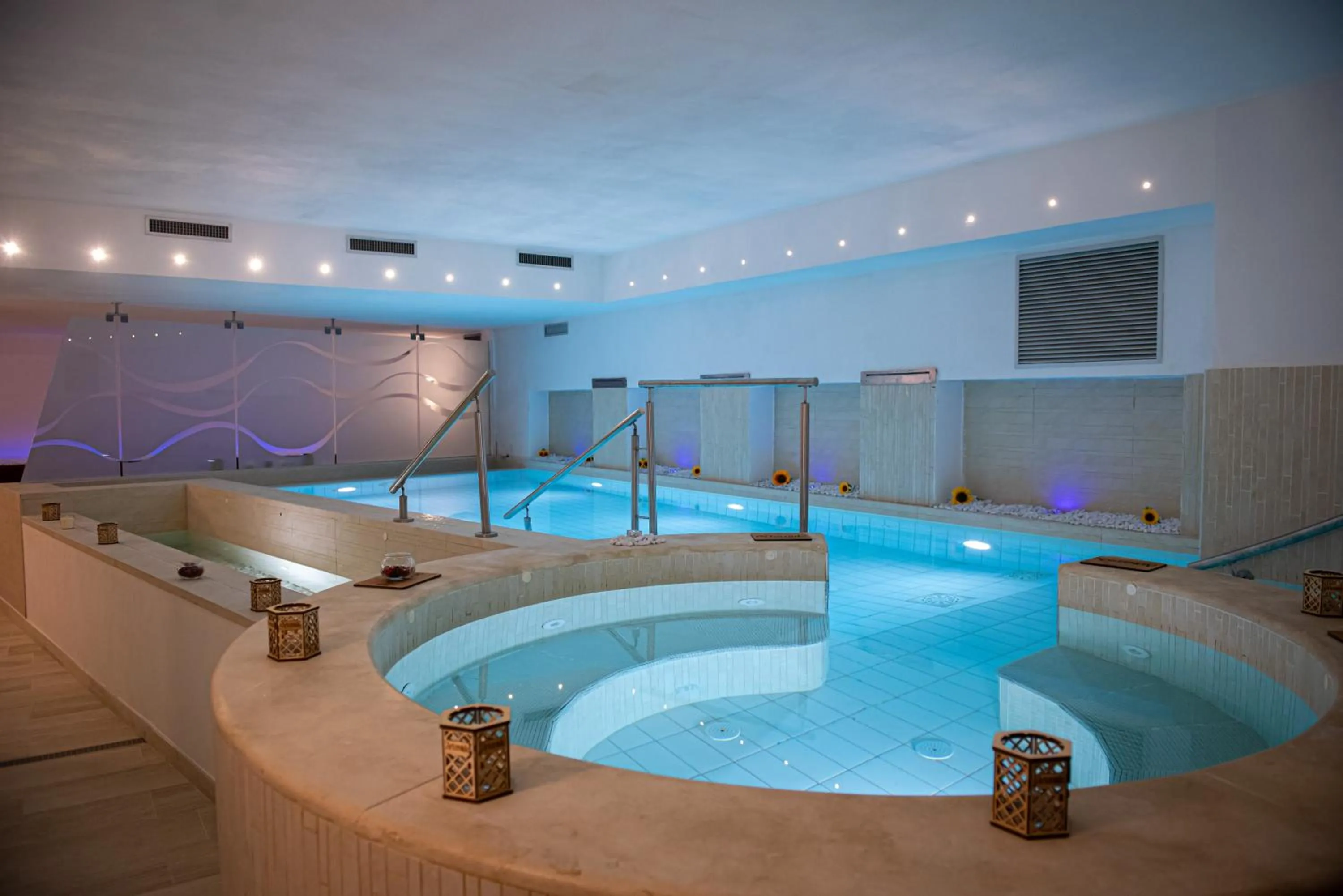 Hot Tub in ARTEMIDE "Fiore Club" B&B SUITE SPA