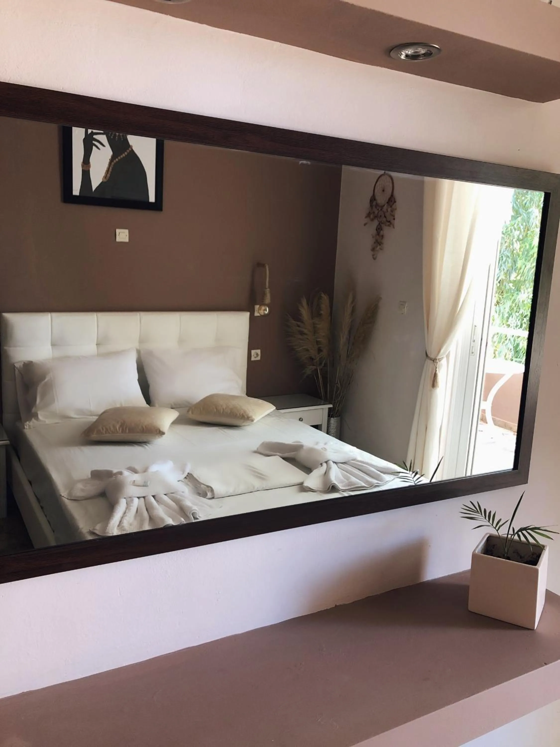Bed in Andy’s apartments