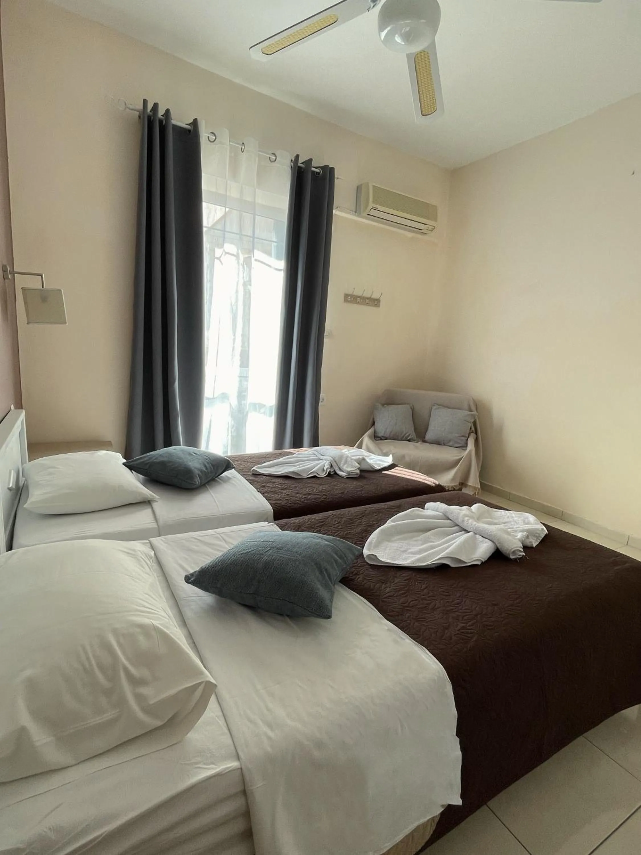 Bed in Andy’s apartments