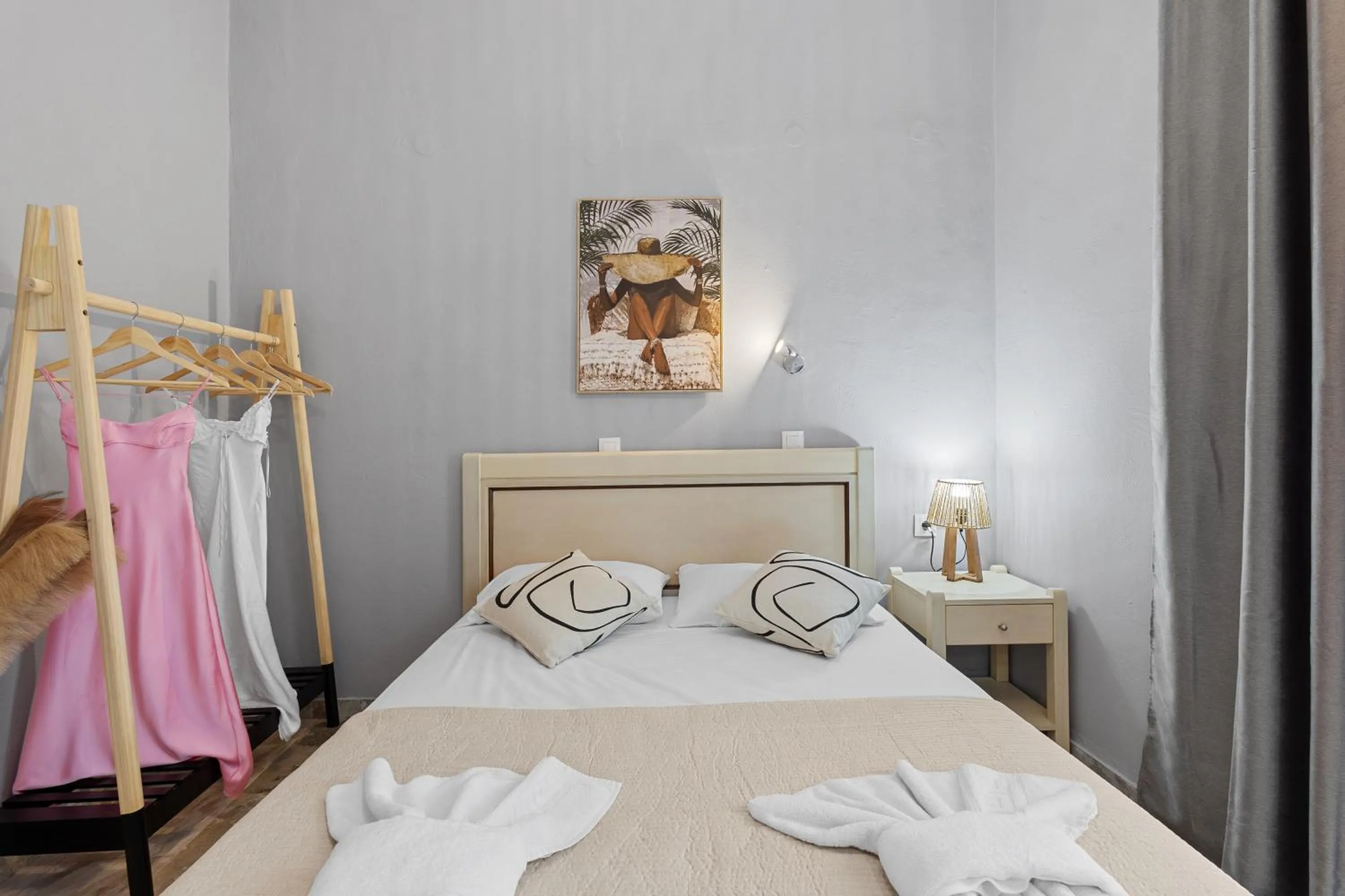 Bed in Andy’s apartments