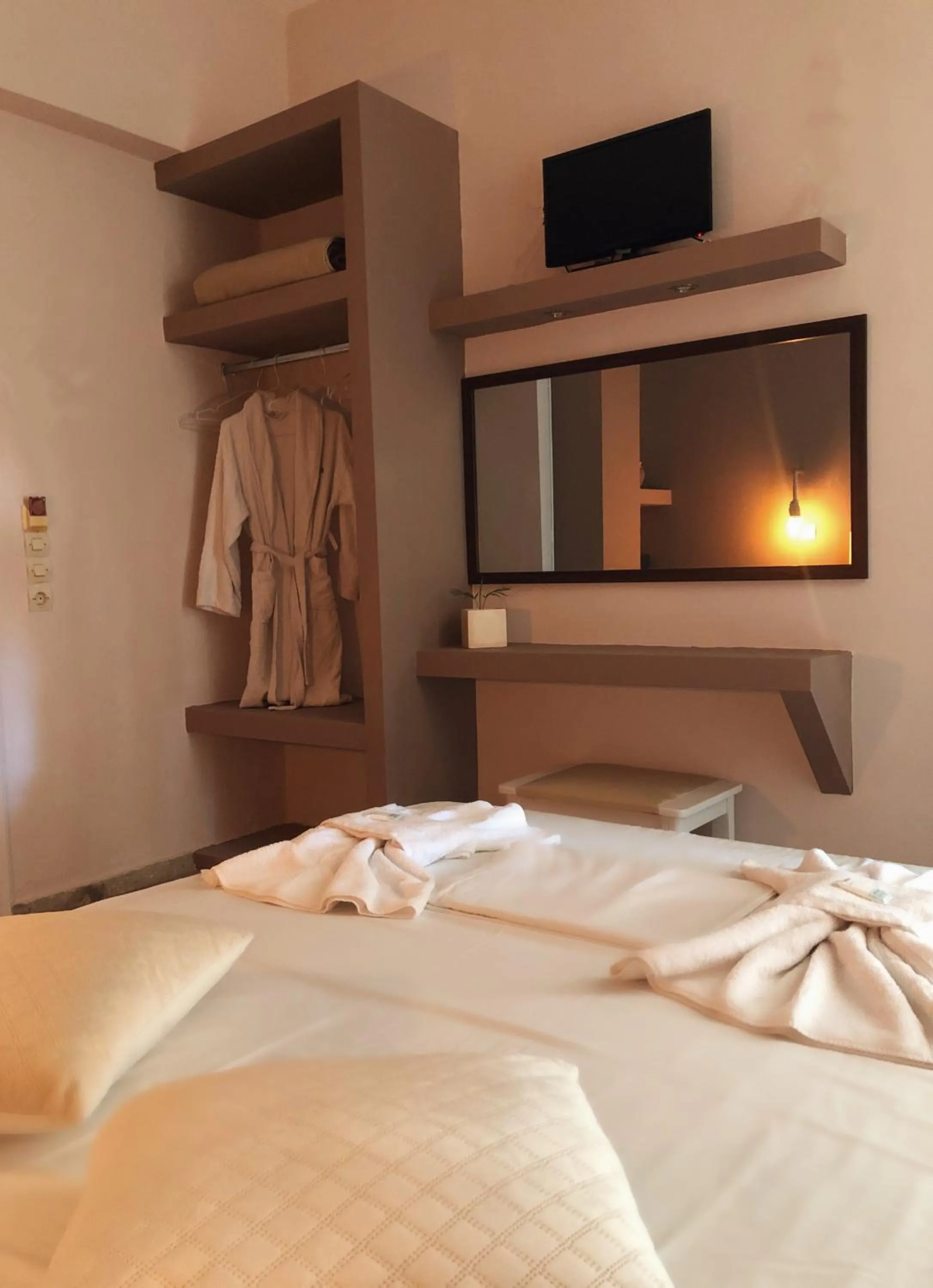 Bed in Andy’s apartments