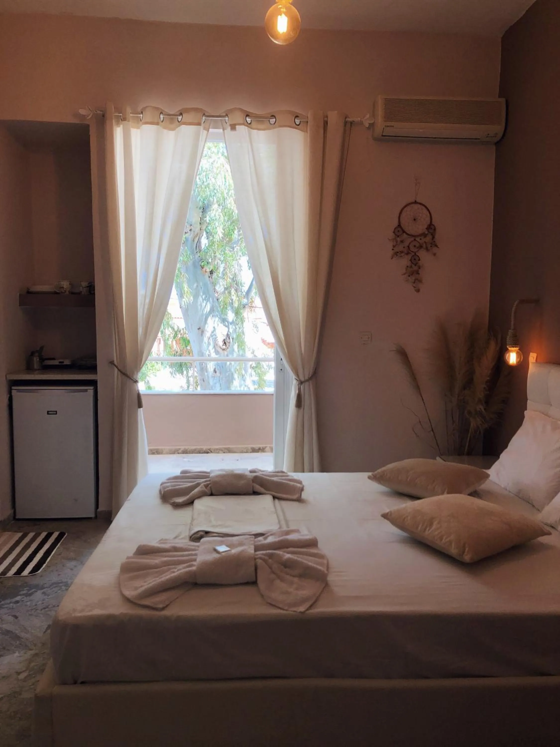 Bed in Andy’s apartments