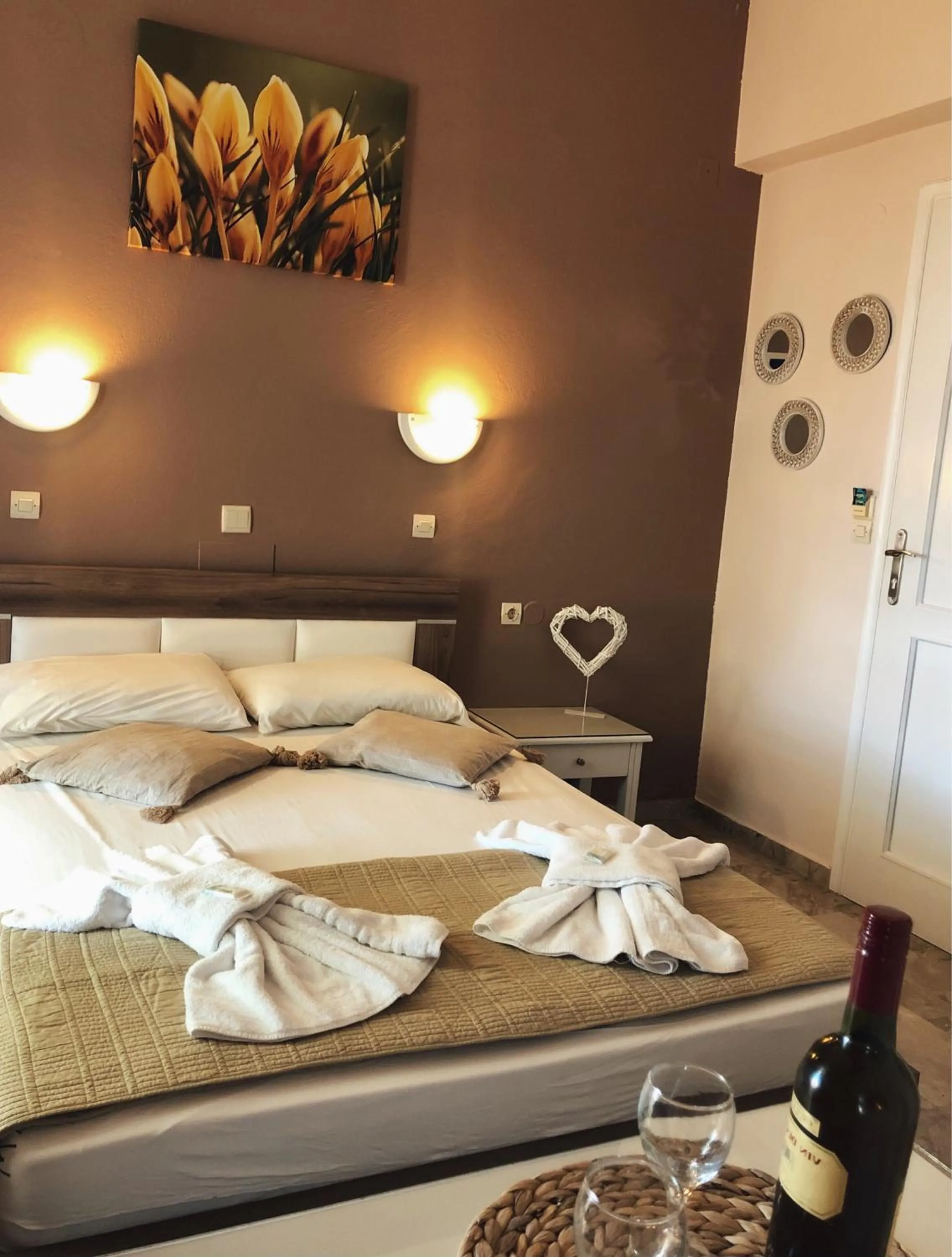 Bed in Andy’s apartments