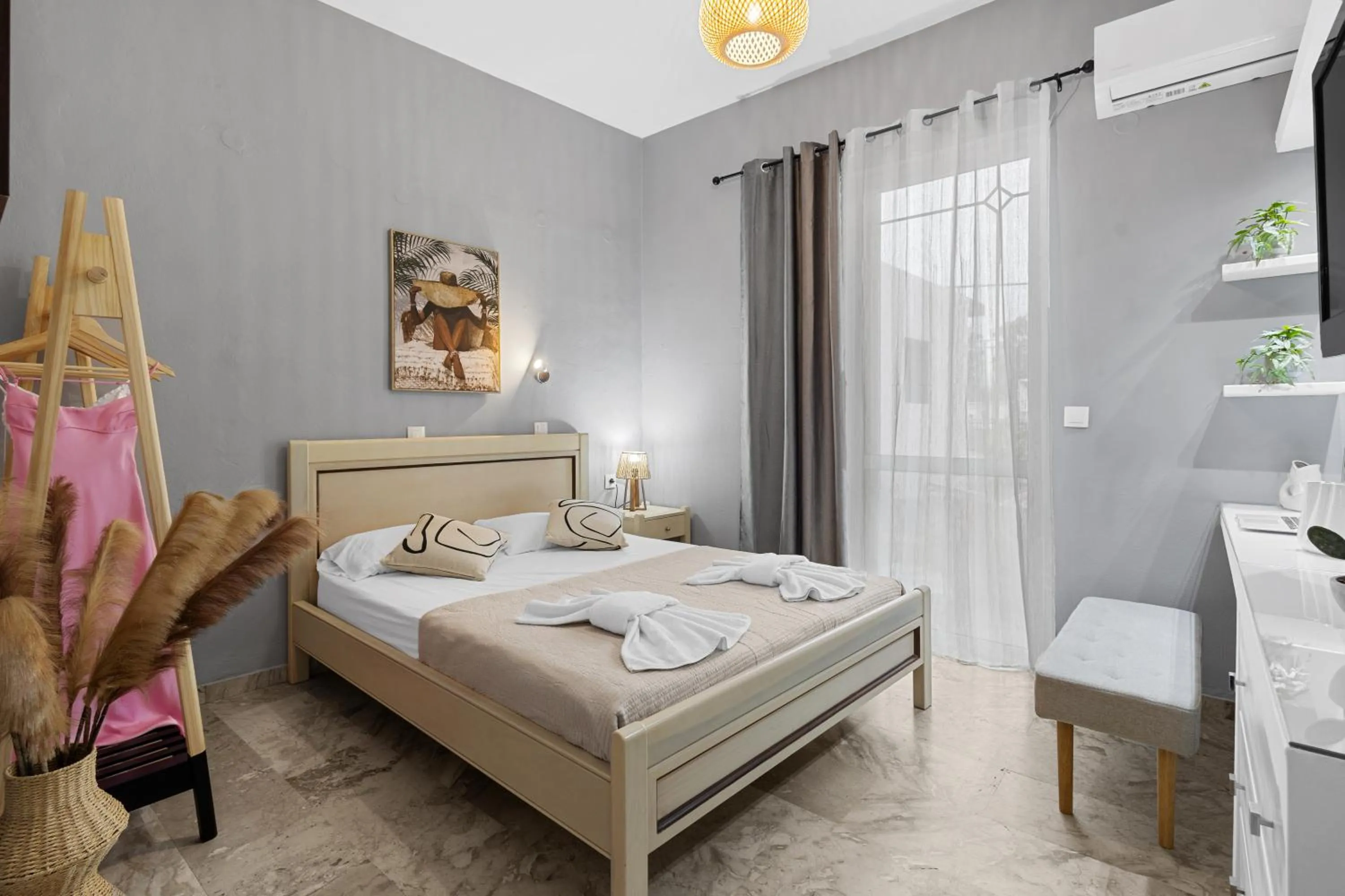 Bed in Andy’s apartments