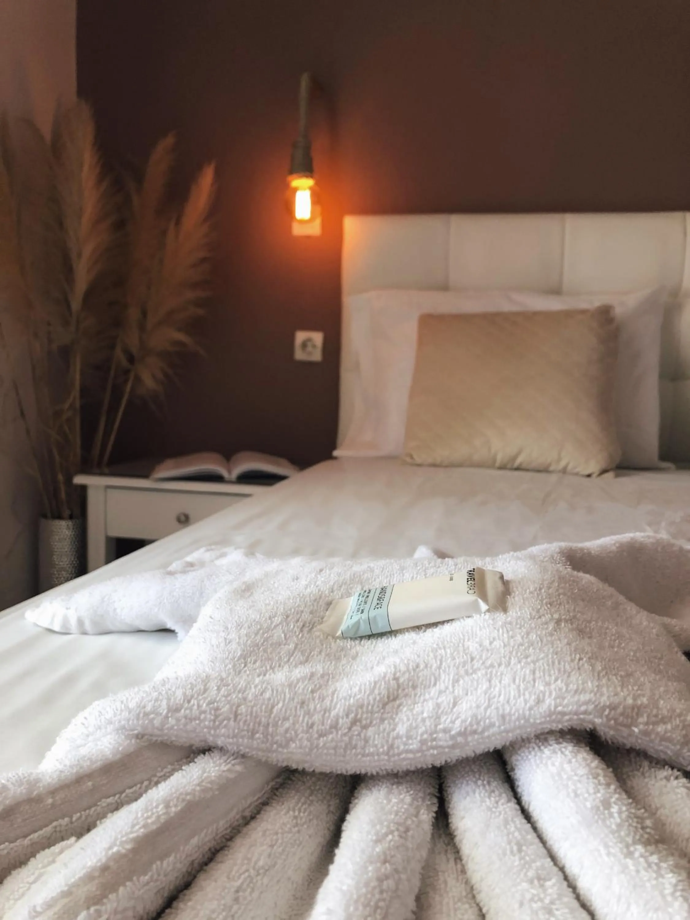 Bed in Andy’s apartments