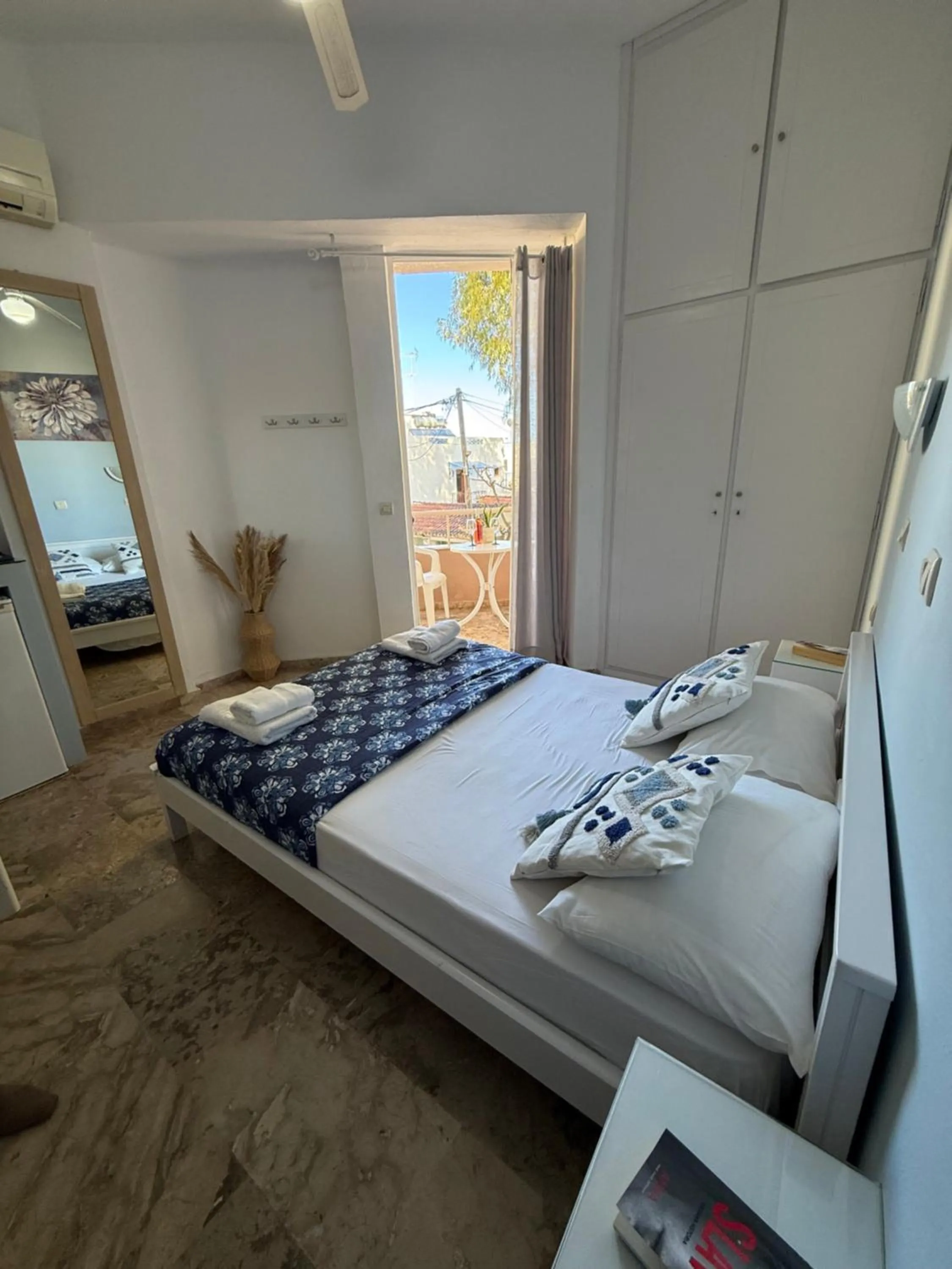Bed in Andy’s apartments