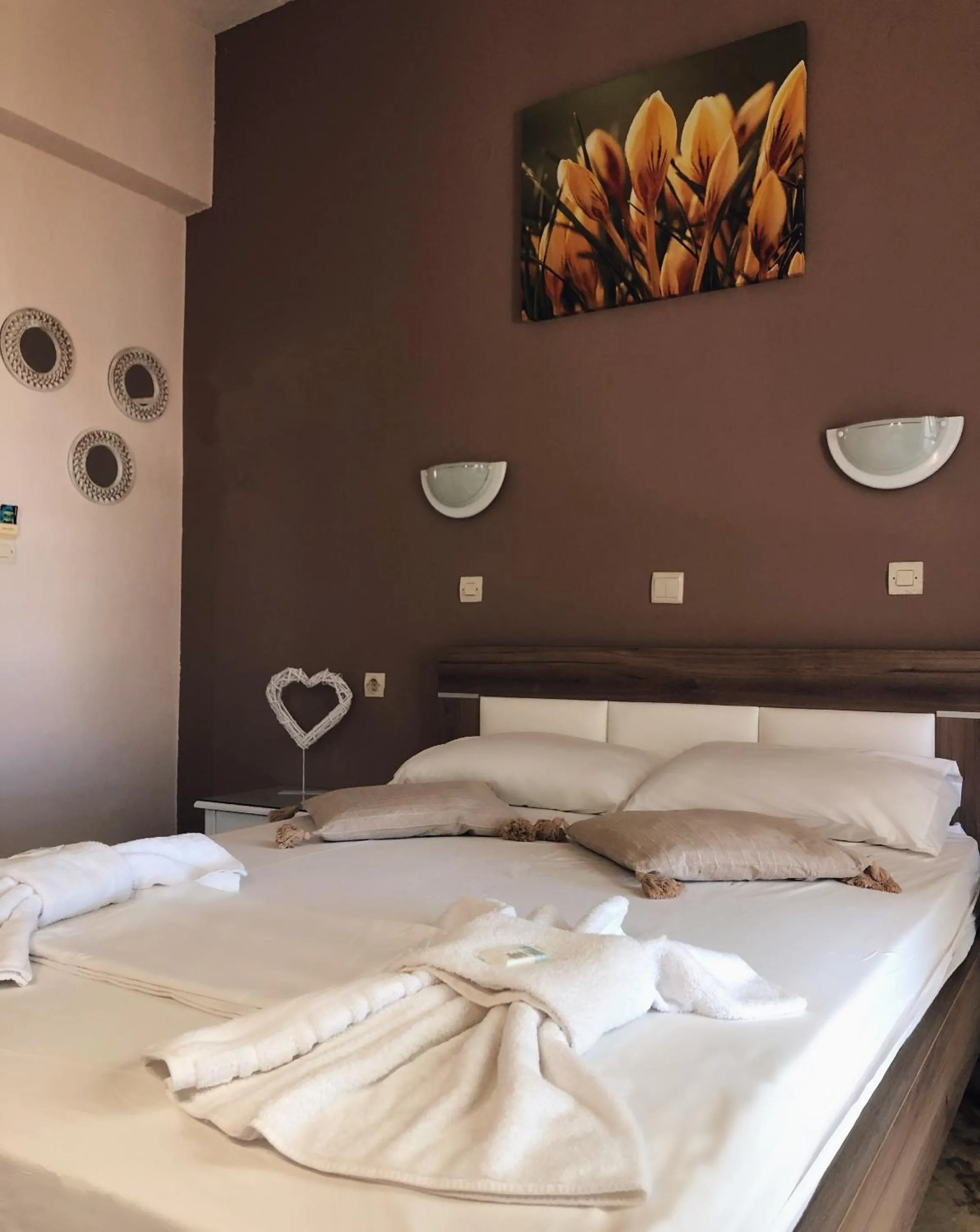 Bed in Andy’s apartments