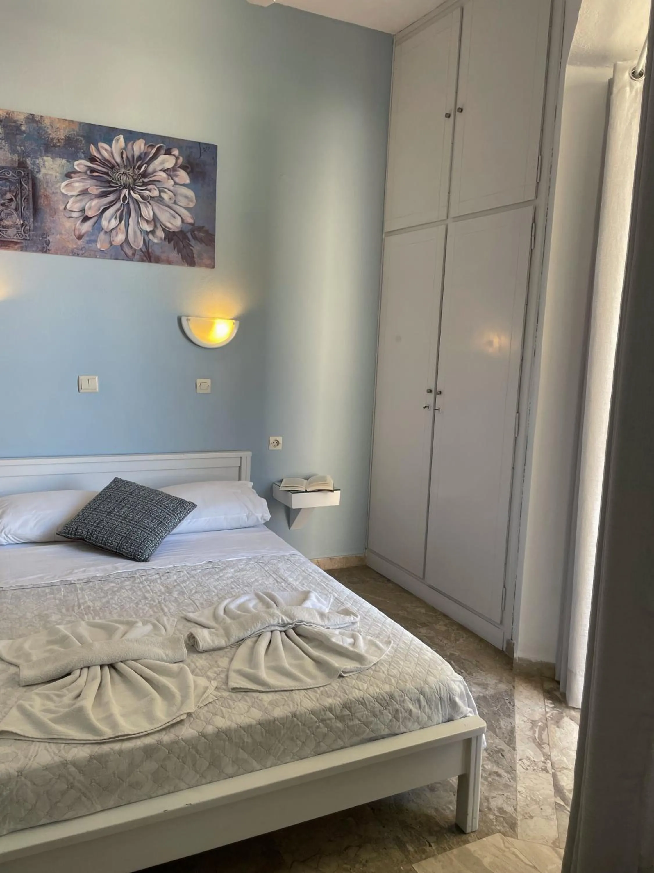 Bed in Andy’s apartments