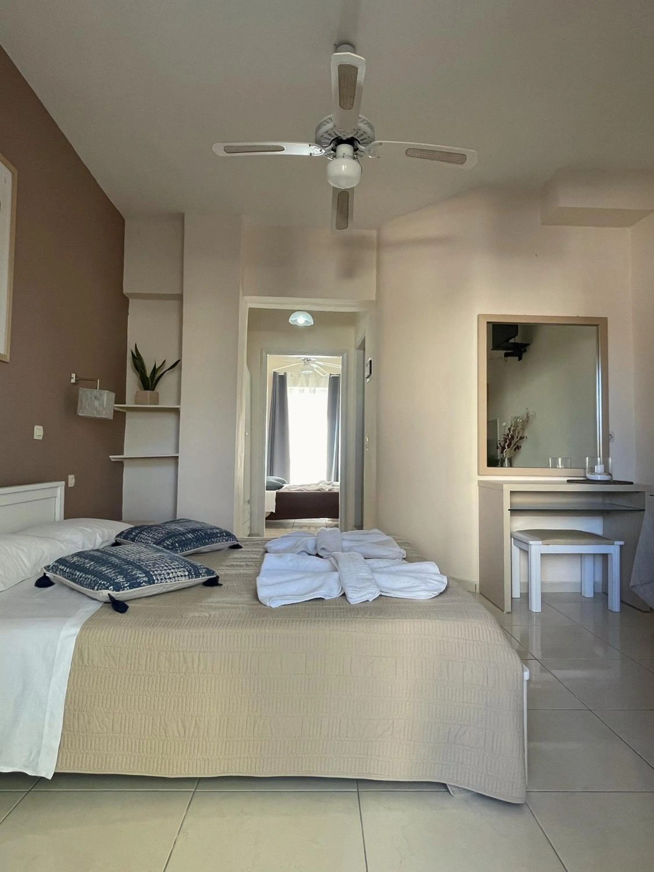 Bed in Andy’s apartments