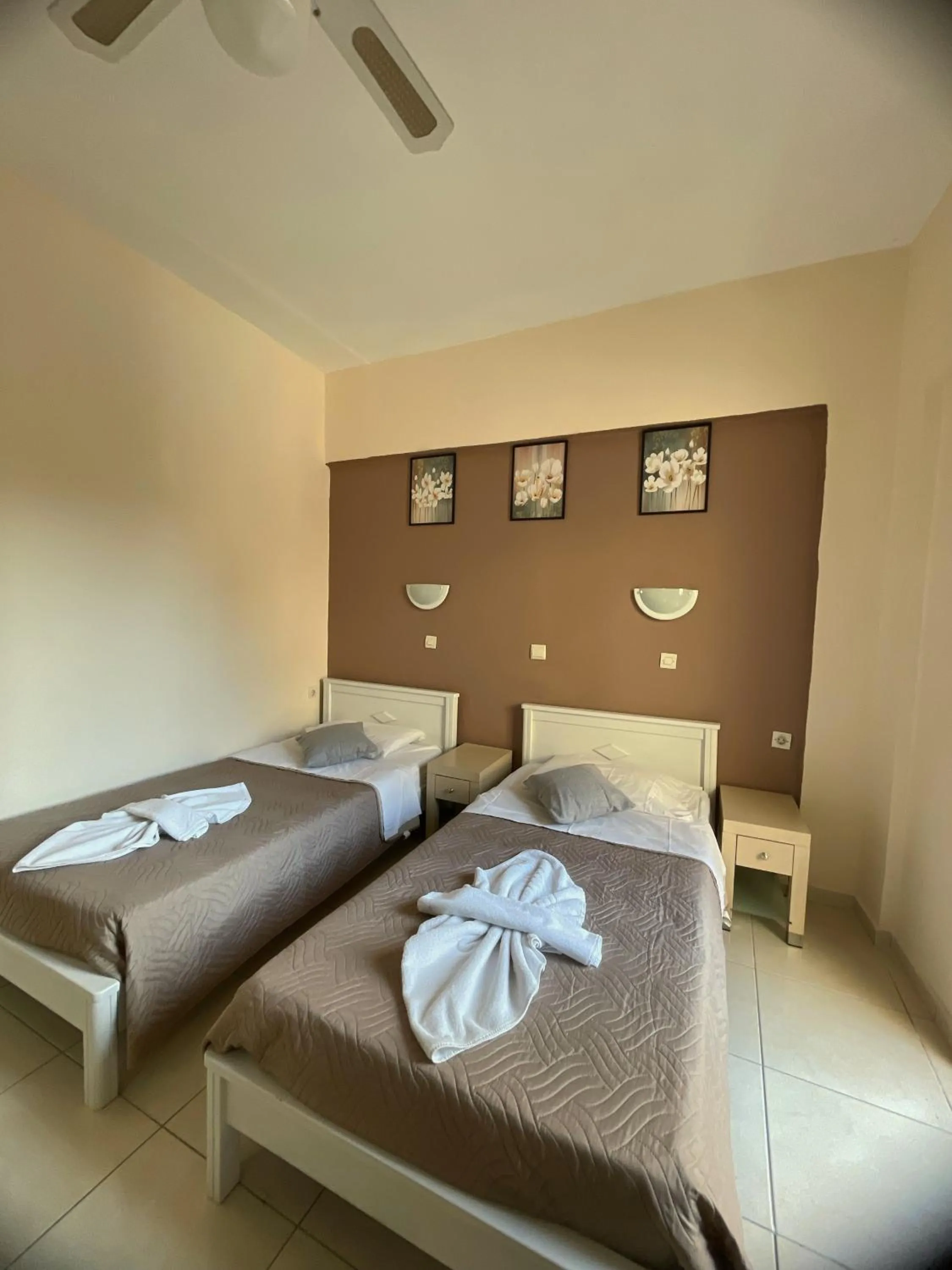 Bed in Andy’s apartments