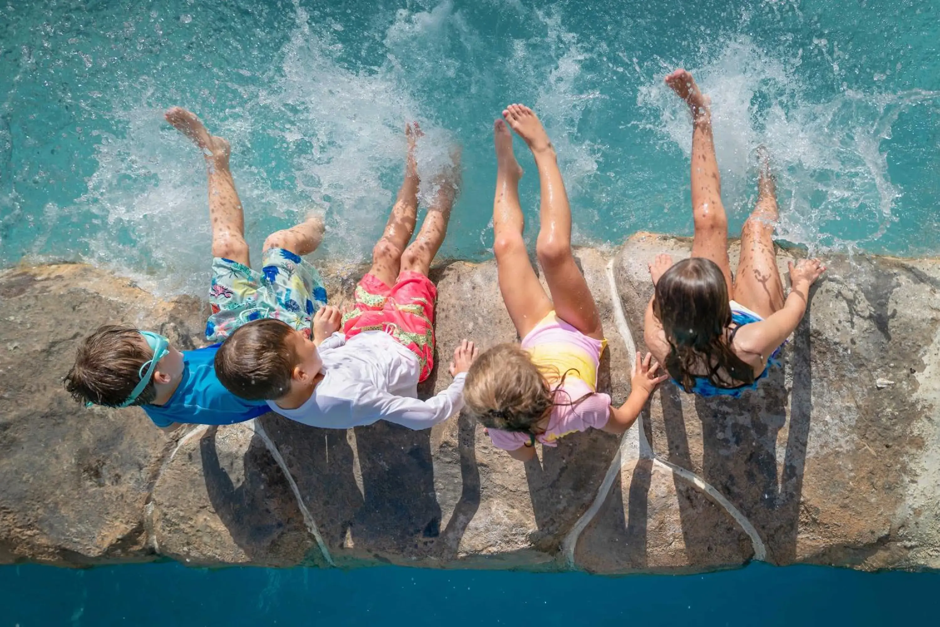 Swimming pool in Centara Mirage Beach Resort Dubai Swimming pool in Centara Mirage Beach Resort Dubai